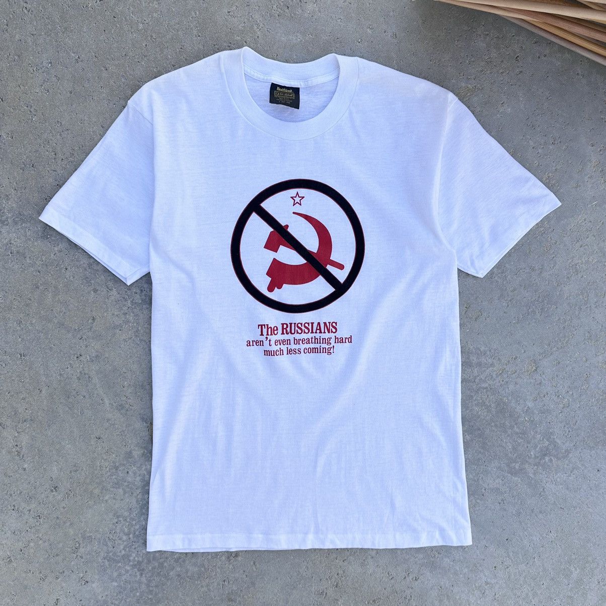 Other Vintage 80’s Political Soviet Union Russia Graphic Shirt Size US S / EU 44-46 / 1 - 1 Thumbnail