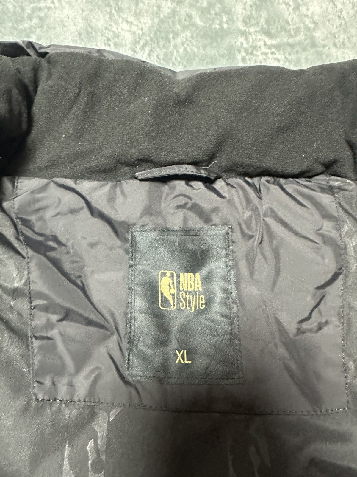 NBA *NEW NBA Style Black Puffer Vest Size XL Loose Fit Unisex Size US XL / EU 56 / 4 - 10 Thumbnail