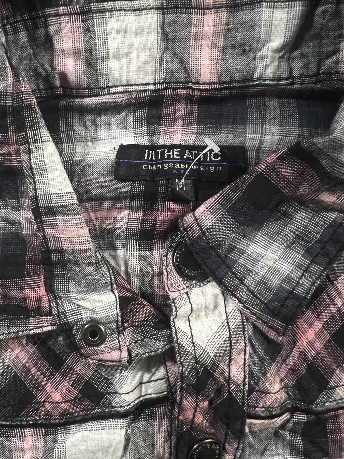 In The Attic In The Attic Homme Fireman Clasp Punk Goth Jacket Shirt Size US M / EU 48-50 / 2 - 2 Thumbnail