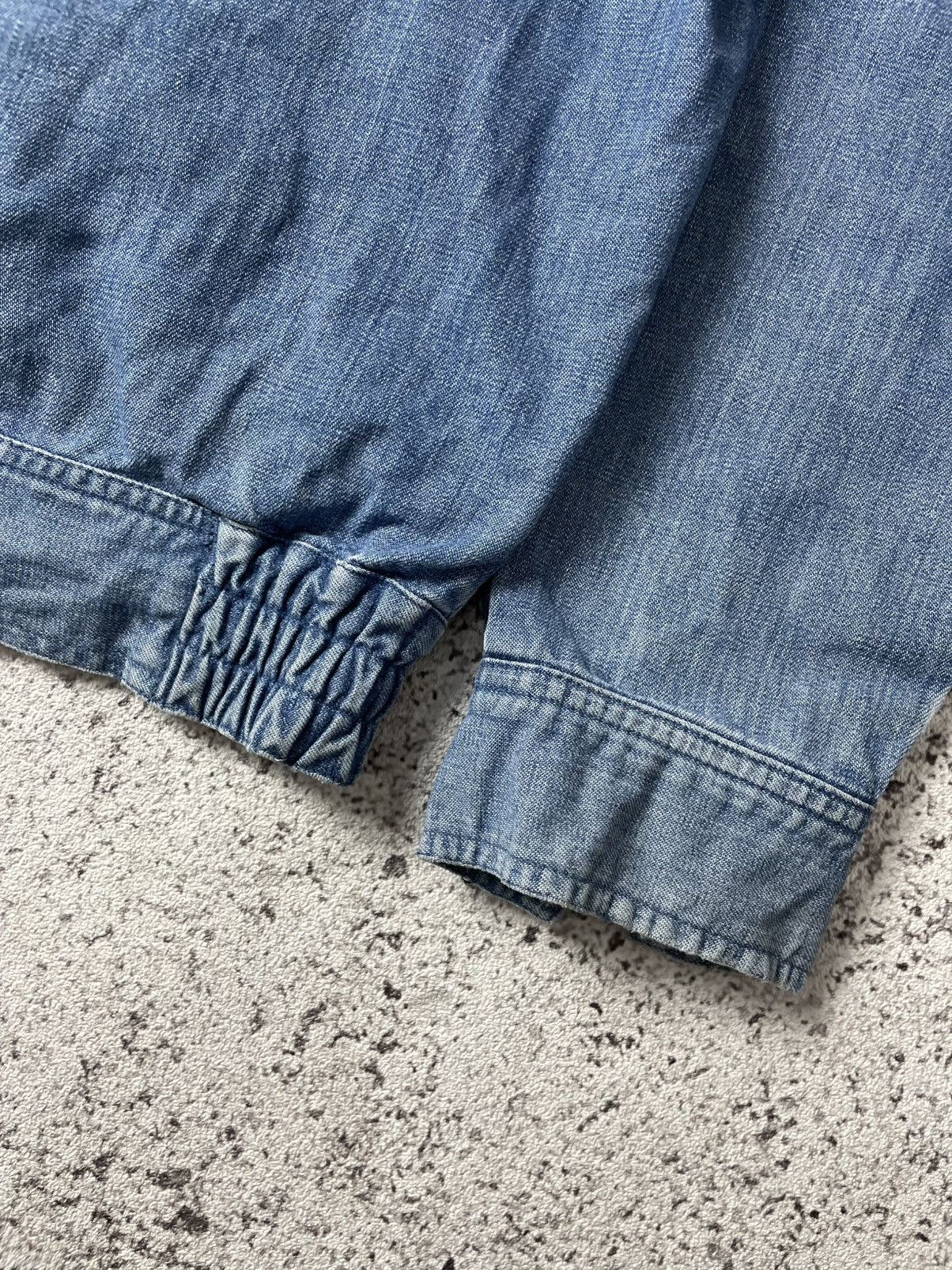 Vintage 1990s Simple Life - Vintage Detroit Faded Denim Work Jacket Size US S / EU 44-46 / 1 - 4 Thumbnail