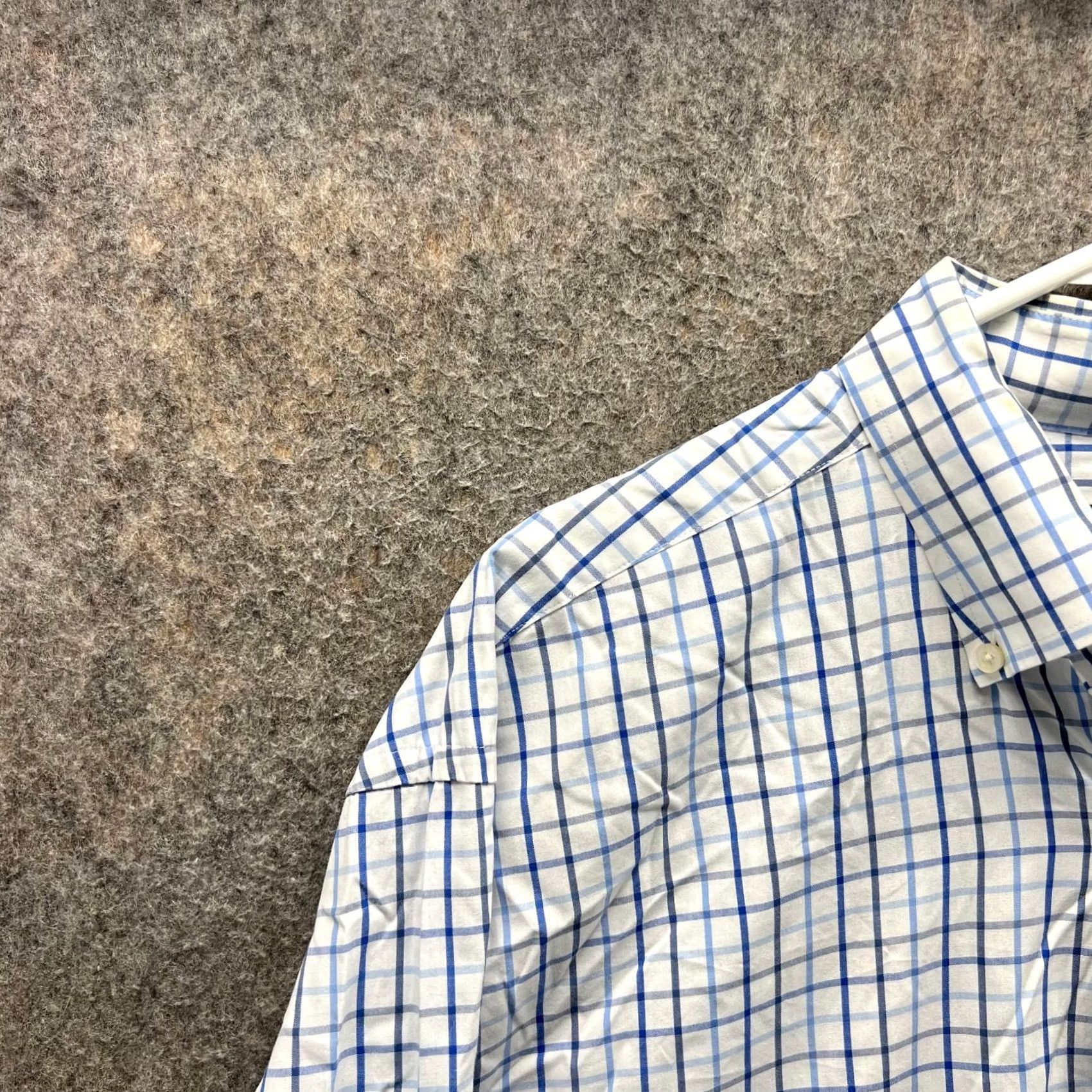 Vineyard Vines Vineyard Vines Murray Shirt Shirt Men L Blue Check Button-Up Casual/Business/Workwear Vintage No N/A Size US L / EU 52-54 / 3 - 7 Thumbnail