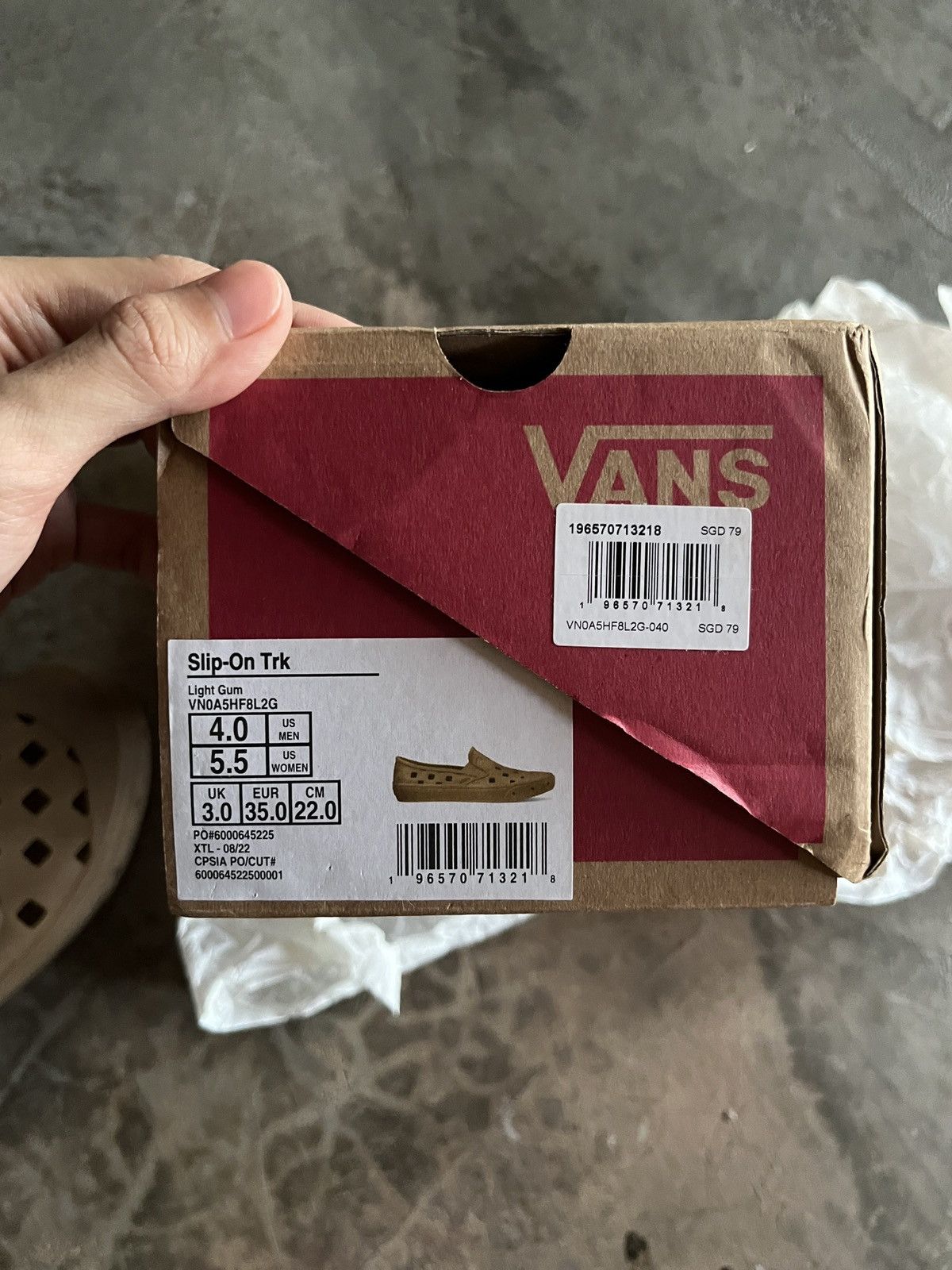 Vans Vans Slip On Trk Size US 5.5 / IT 35.5 - 10 Thumbnail