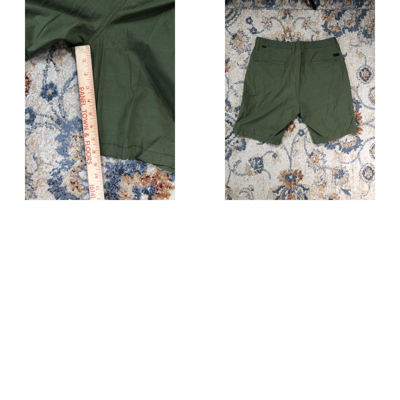 Billabong Billabong Shorts Mens 34 Green Stretch Chino 10 Inseam Casual Walkshort Summer Size US 34 / EU 50 - 8 Thumbnail