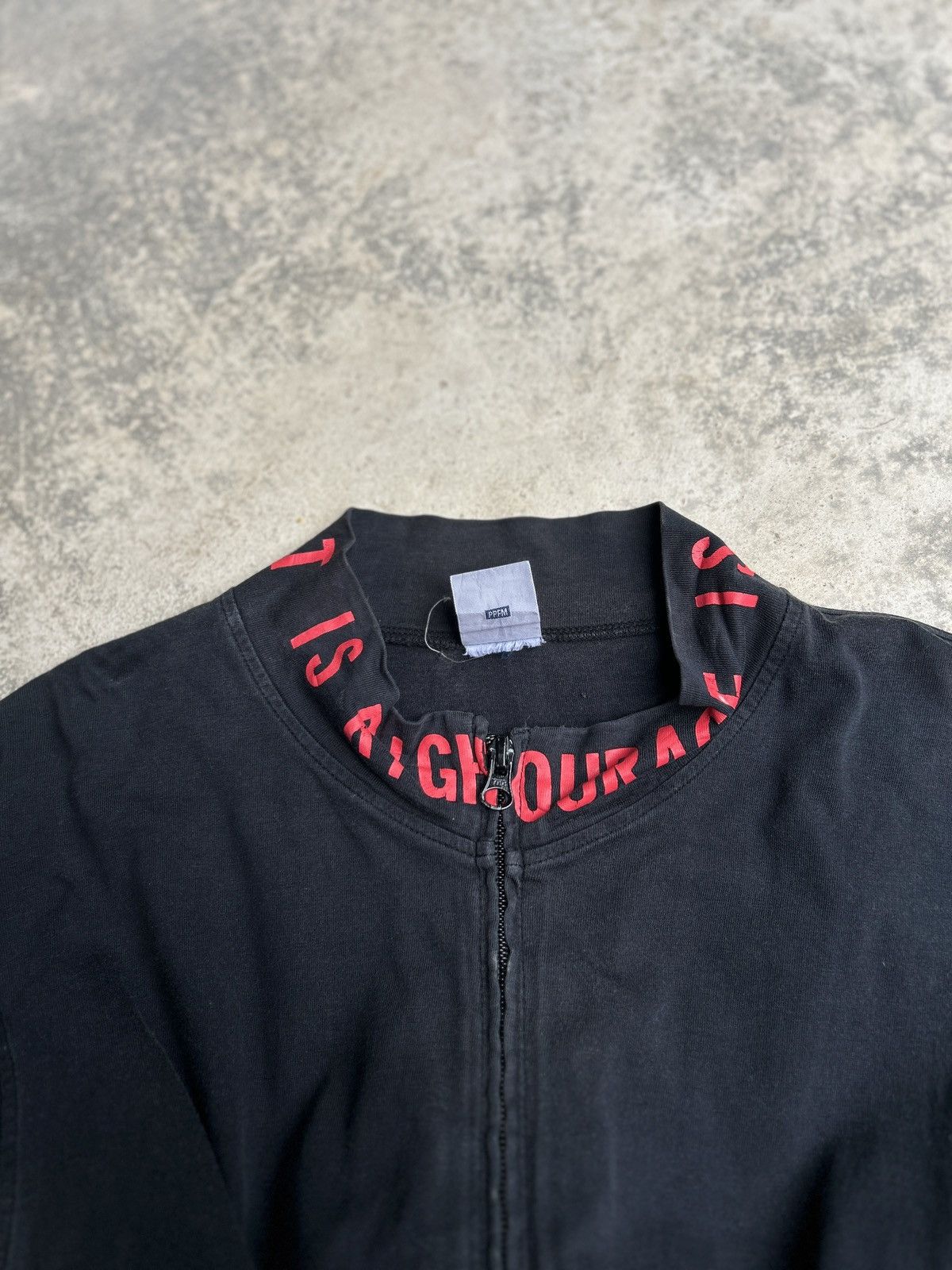 PPFM Vintage Y2k PPFM Faded Full Zip Jacket Size US M / EU 48-50 / 2 - 9 Thumbnail