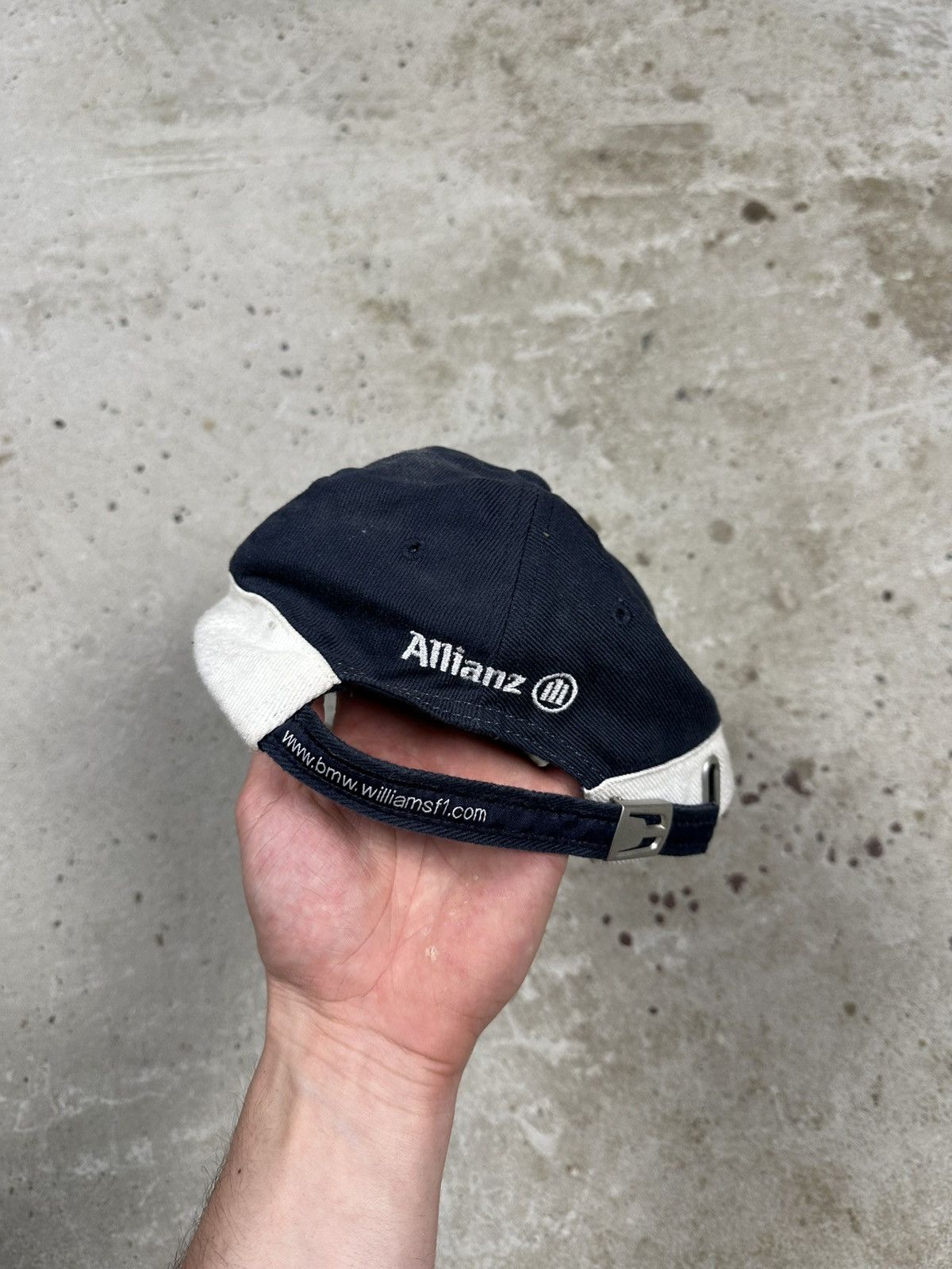 BMW Vintage 2002 BMW Williams F1 Formula Uno Team Hat Navy Size ONE SIZE - 5 Thumbnail