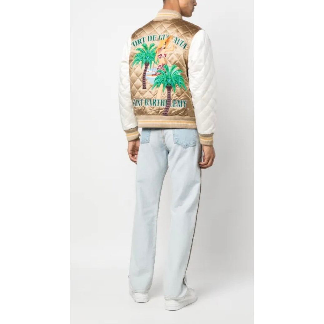 Rhude Rhude Bomber Jacket Port de Gustavis - Large NWT Size US L / EU 52-54 / 3 - 2 Thumbnail