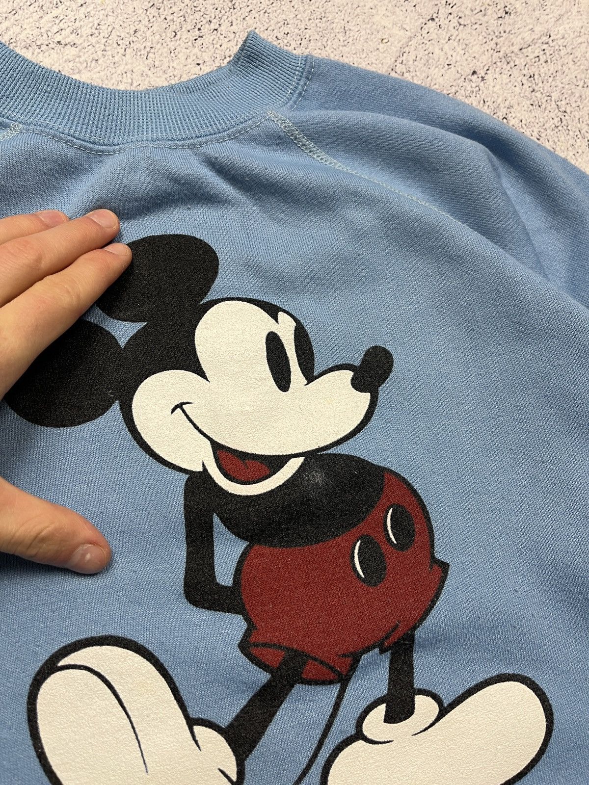 Disney Vintage 80’s Mickey Mouse Disney Crewneck Sweatshirt Rare Size US S / EU 44-46 / 1 - 5 Thumbnail