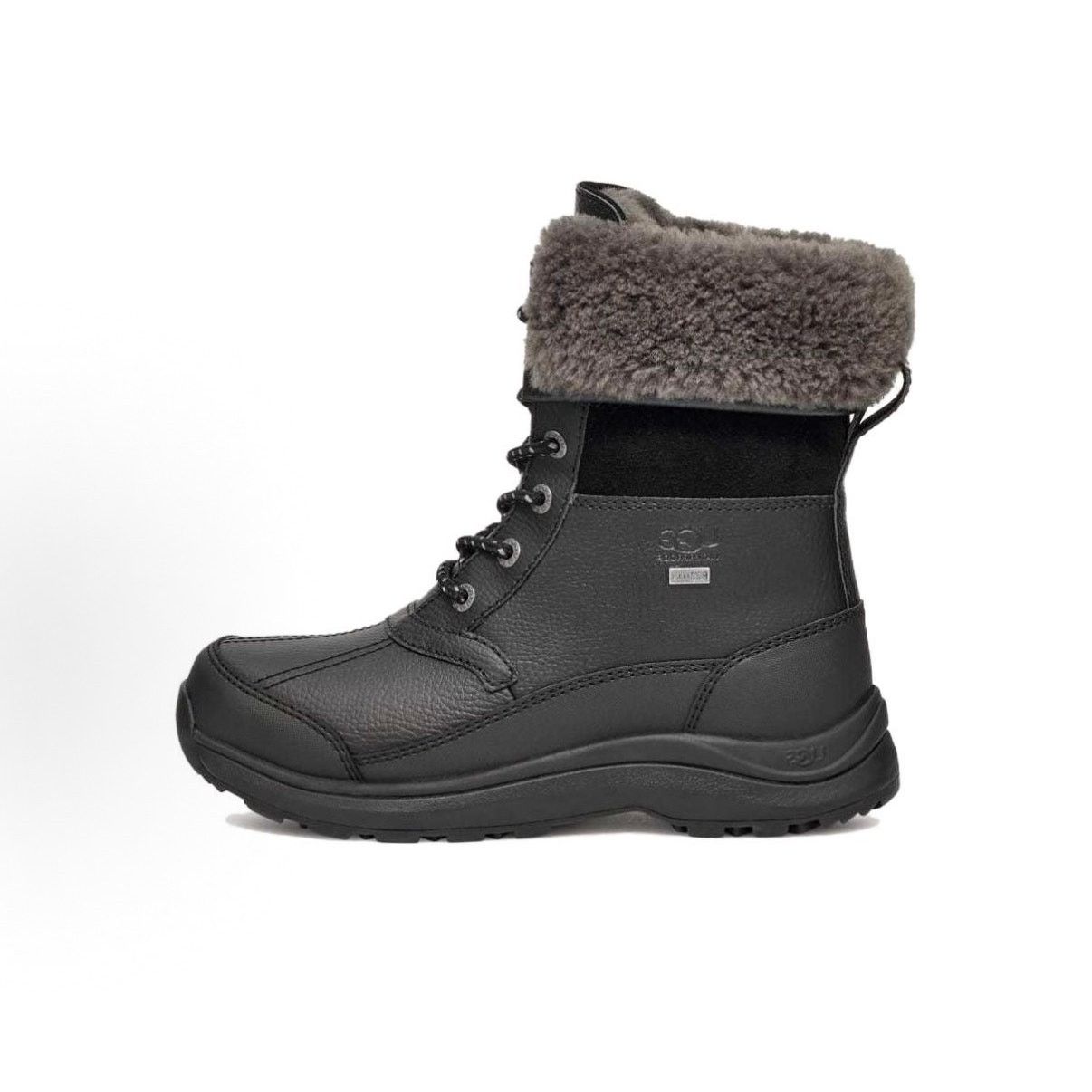 Ugg UGG WOMEN'S 6 BLACK ZAYLEE MICRO WINTER BOOTS WATERPROOF Size US 6 / IT 36 - 2 Thumbnail