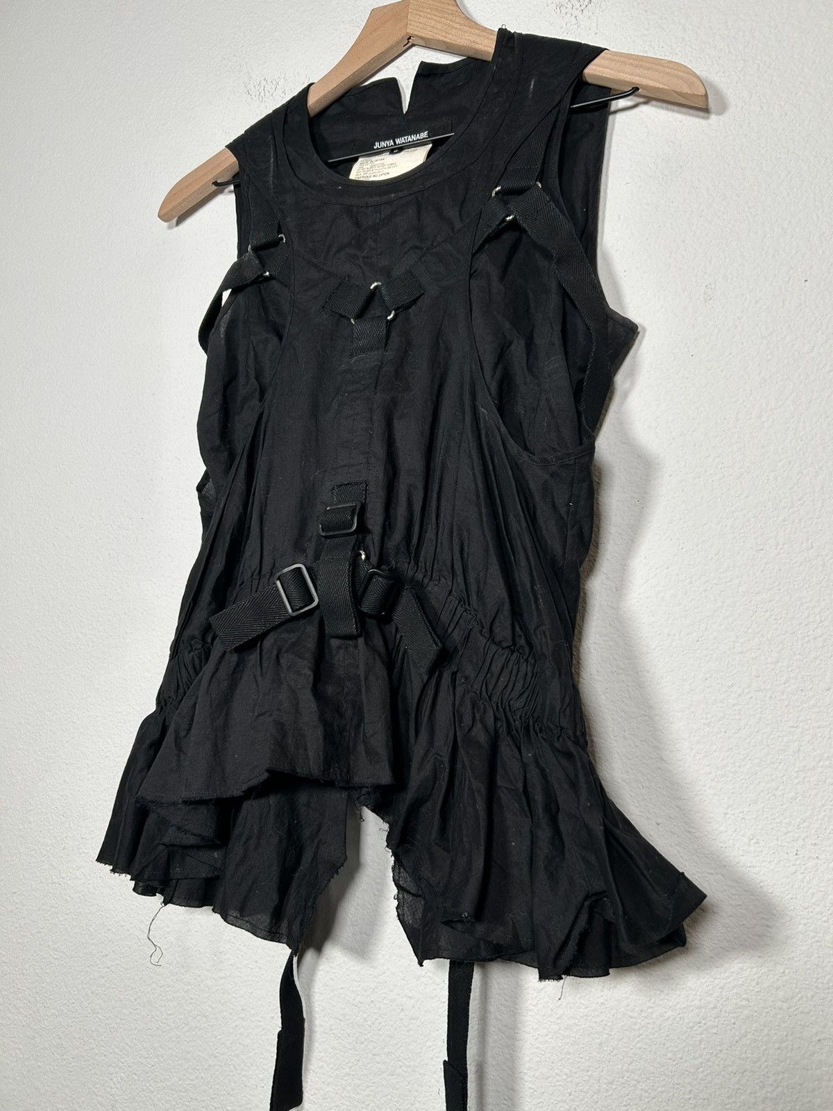 Junya Watanabe SS03 Parachute Bondage Double Layered Blouse Size S / US 4 / IT 40 - 2 Thumbnail
