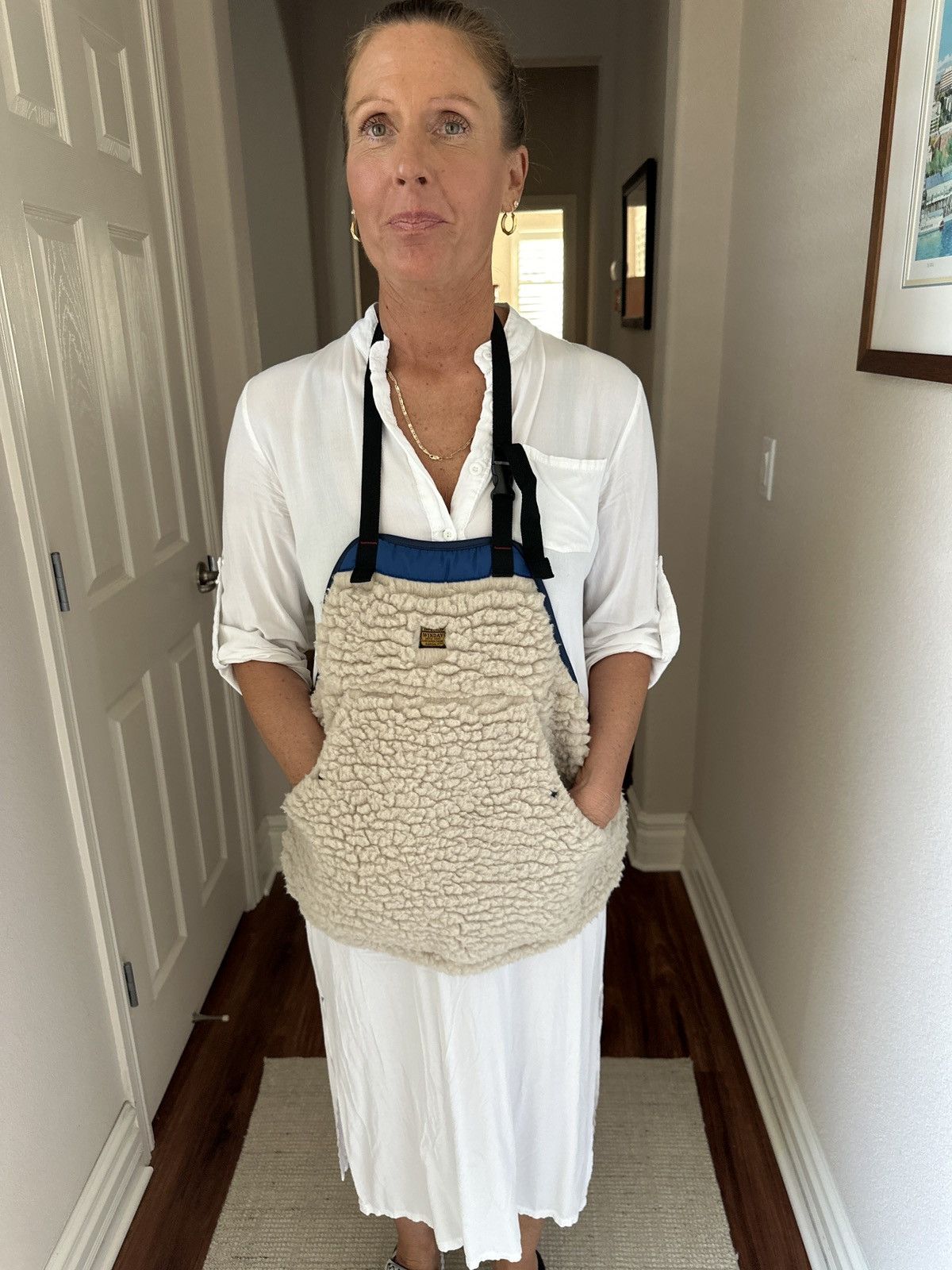 Kapital Kapital pile fleece apron Size ONE SIZE - 2 Thumbnail