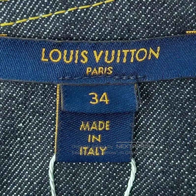 Louis Vuitton Louis Vuitton Gray Cotton Blend Dress . Size L / US 10 / IT 46 - 4 Thumbnail