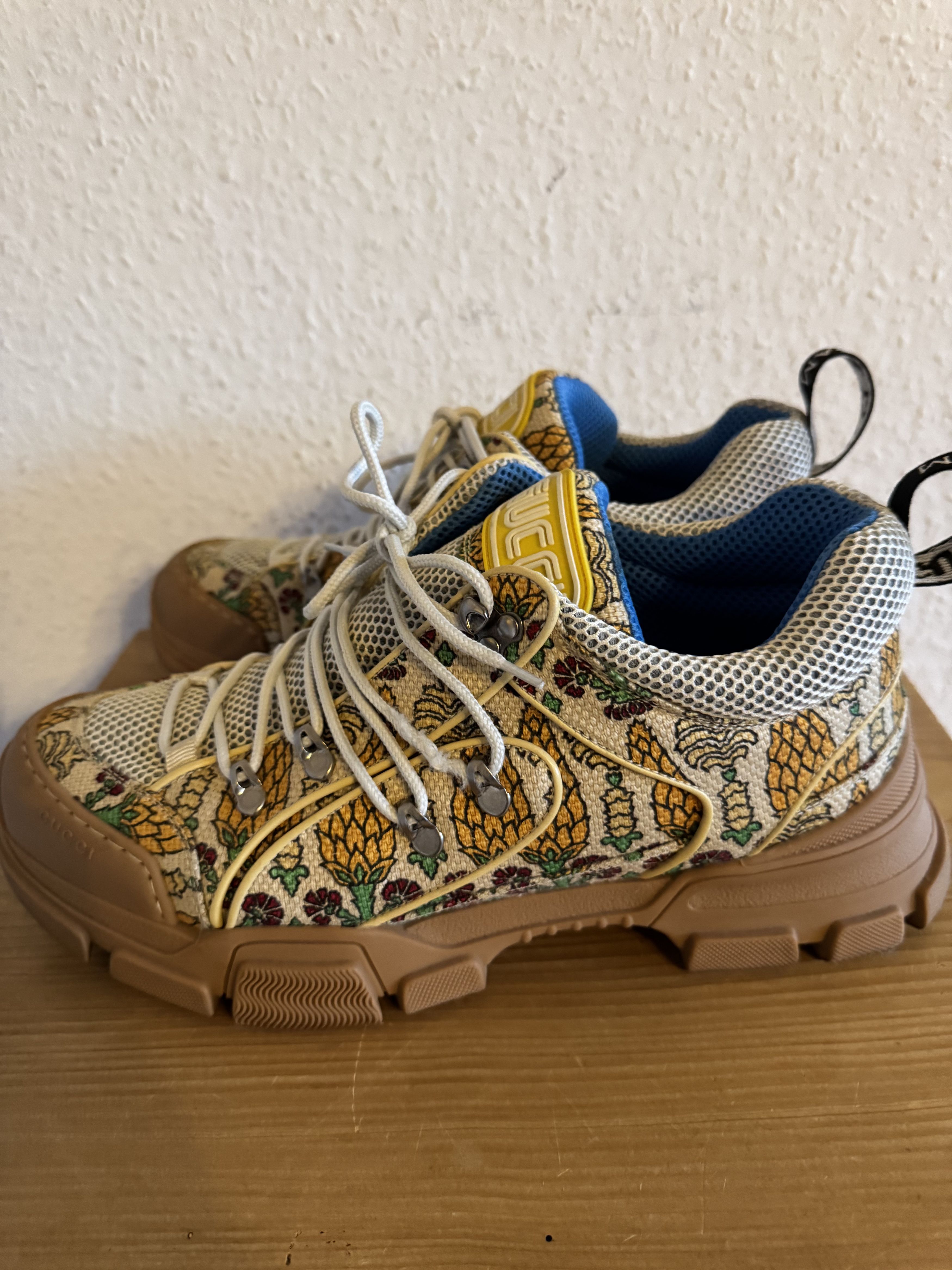 Gucci Garden Flashtrek Sneakers Size US 11.5 / EU 44-45 - 6 Thumbnail