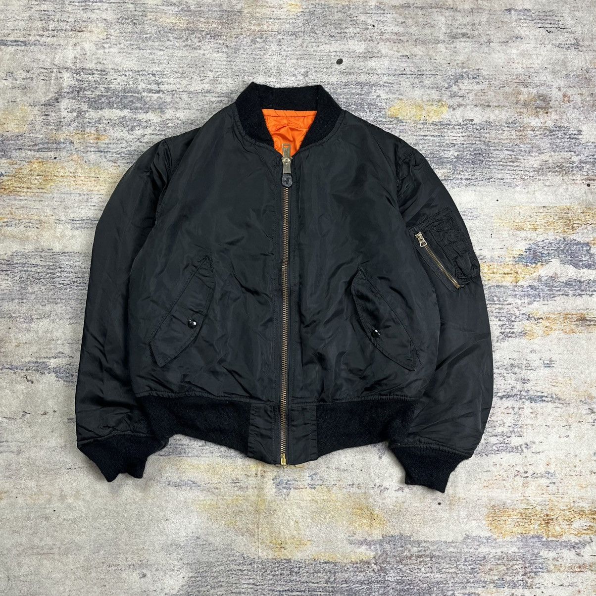 Alpha Industries × Vintage Vintage 90's MA-1 Bomber Jacket Alpha