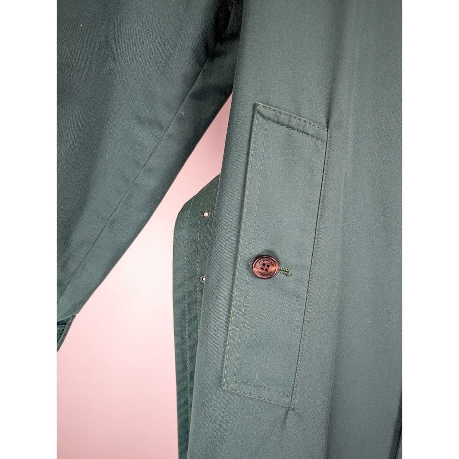 Burberry o1rshd1 CC20 Long Coat in Green Size US M / EU 48-50 / 2 - 7 Thumbnail