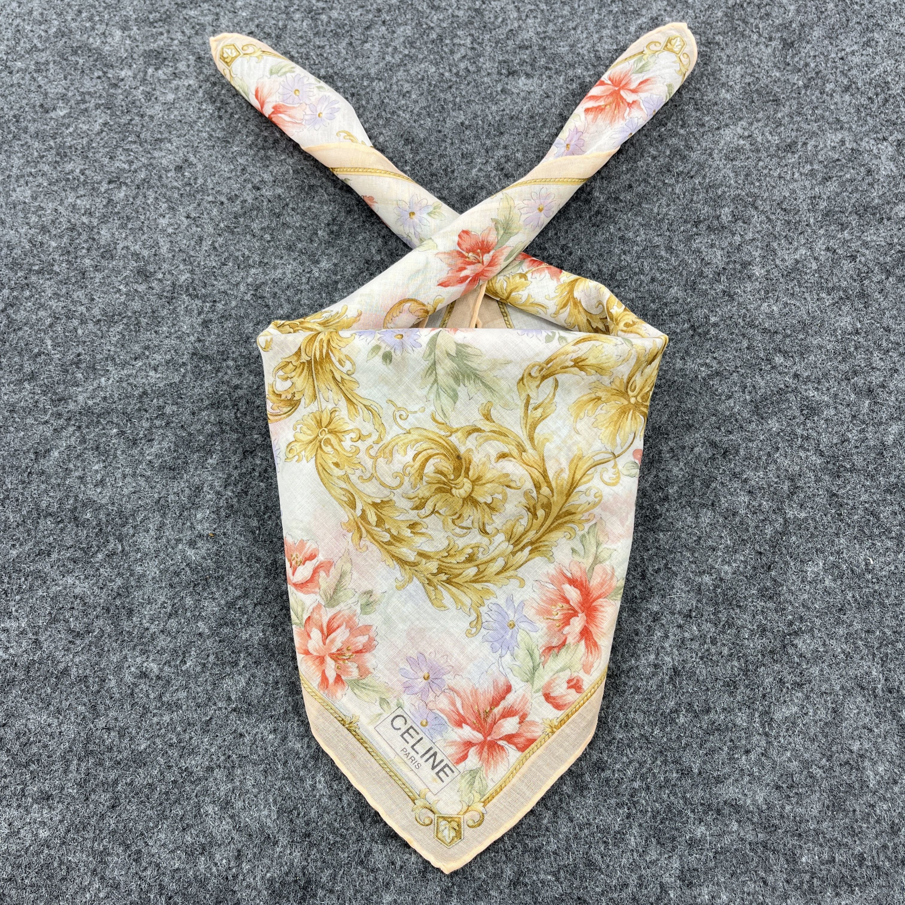 Celine Celine Handkerchief / Bandana / Neckerchief B598 Size ONE SIZE - 1 Thumbnail