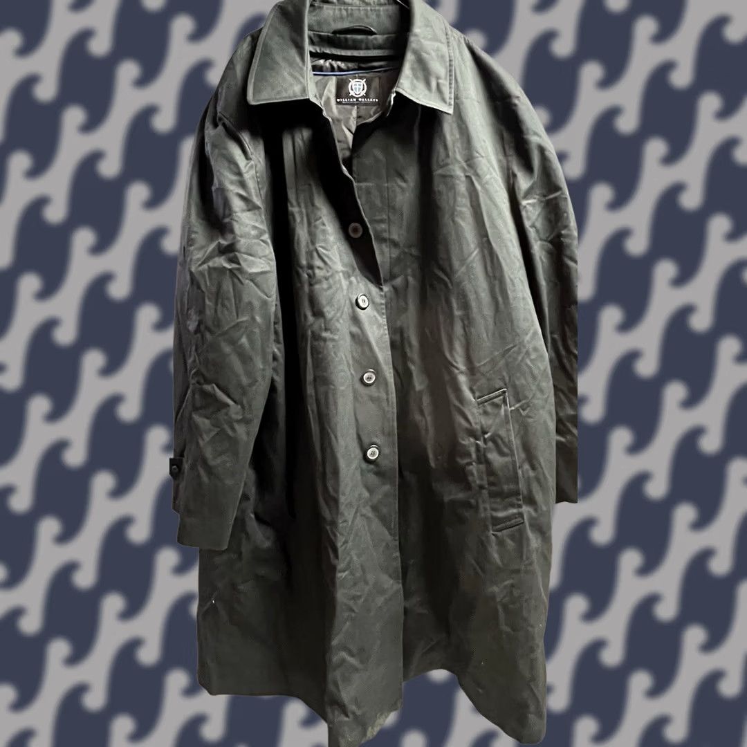 MZ Wallace VINTAGE? William Wallace Coat 52R Removable Thinsulate Lining Black Mens Long Over Coat Size US L / EU 52-54 / 3 - 1 Thumbnail