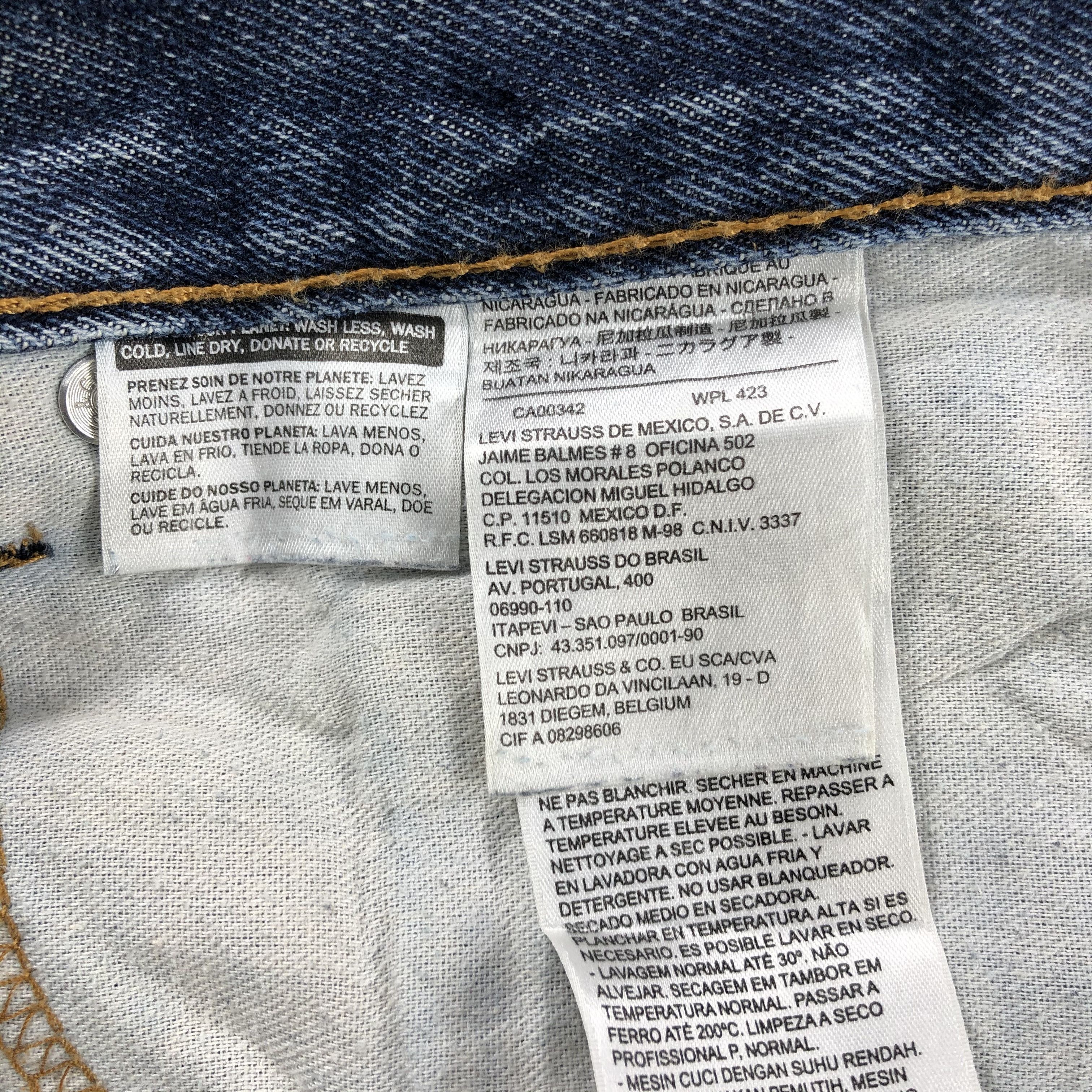 Levi's × Vintage Vintage Blue Wash Levis 505 Jeans-JM2681 Size US 34 / EU 50 - 12 Thumbnail