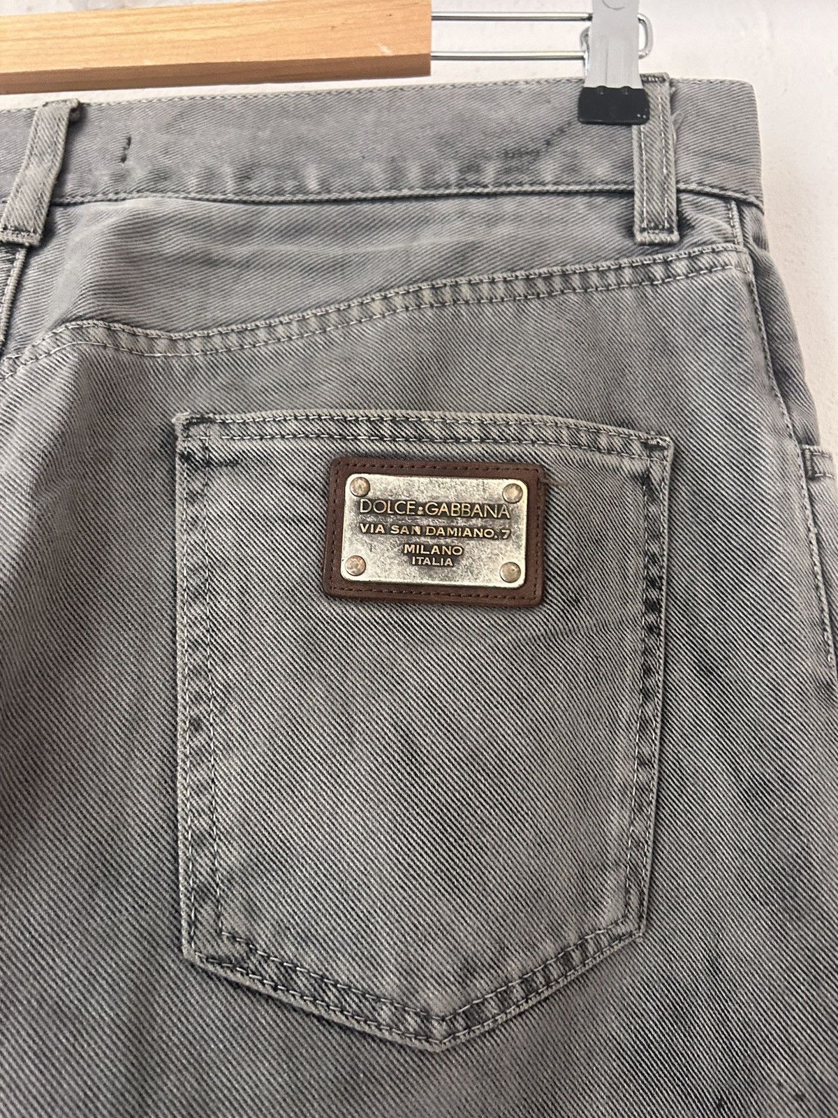 Dolce & Gabbana Used Look Jeans Size US 32 / EU 48 - 10 Thumbnail