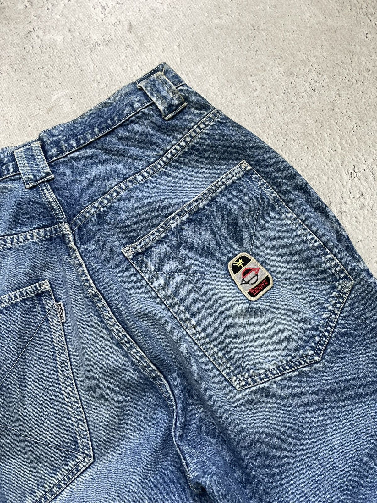 JNCO JNCO STYLE Y2K Vintage Wide Leg BAGGY Denim Jeans 90s USA Size US 33 - 12 Thumbnail