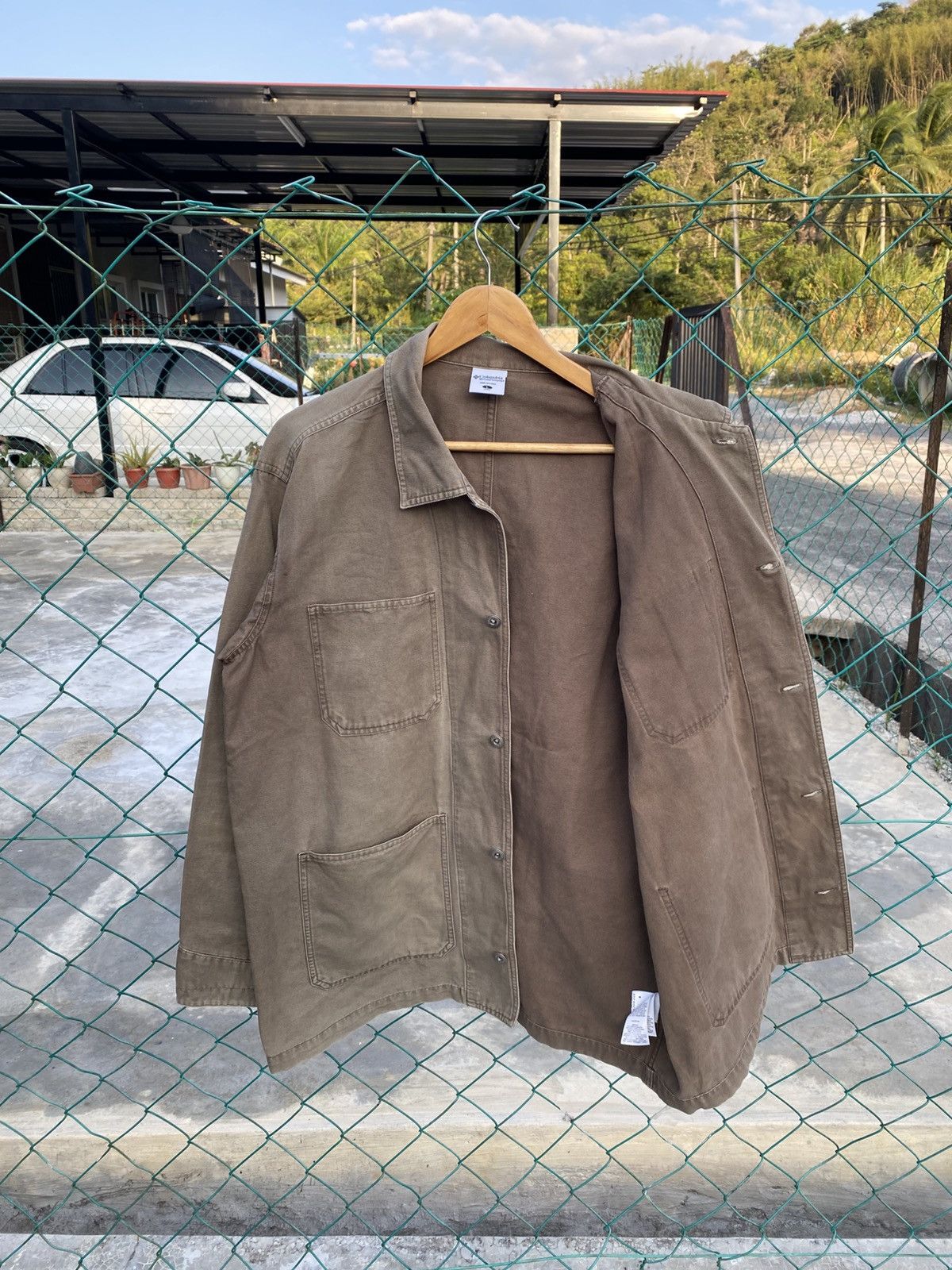 Columbia Distressed Columbia sun faded chore jacket Size US L / EU 52-54 / 3 - 3 Thumbnail