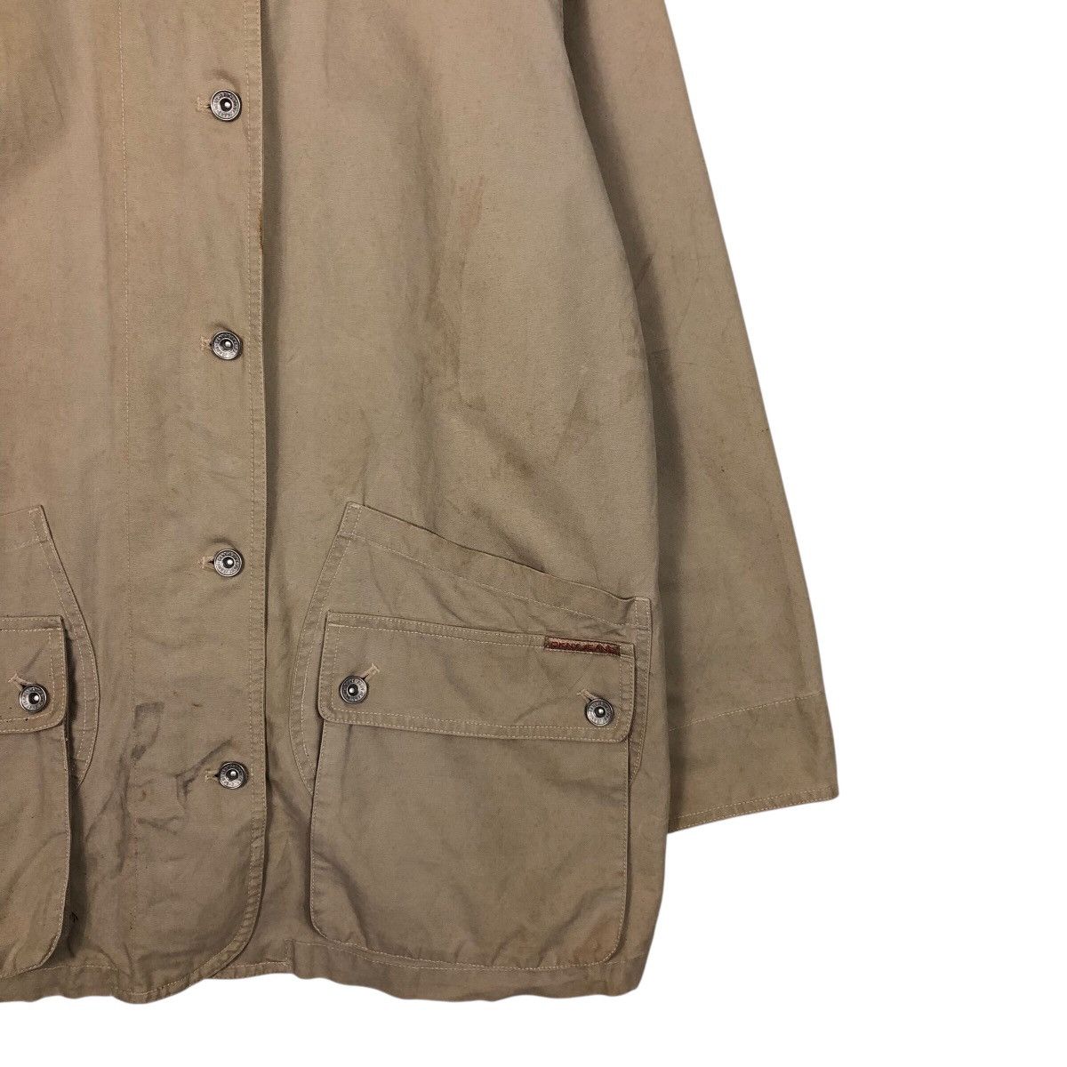 Japanese Brand DKNY Jeans Khaki Field Jacket – 90s Workwear Style Size US M / EU 48-50 / 2 - 6 Thumbnail