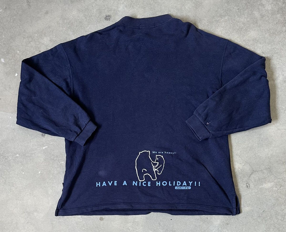 Vintage VINTAGE ZERO ONE HOLIDAY BEAR SWEATSHIRT Size US L / EU 52-54 / 3 - 7 Thumbnail