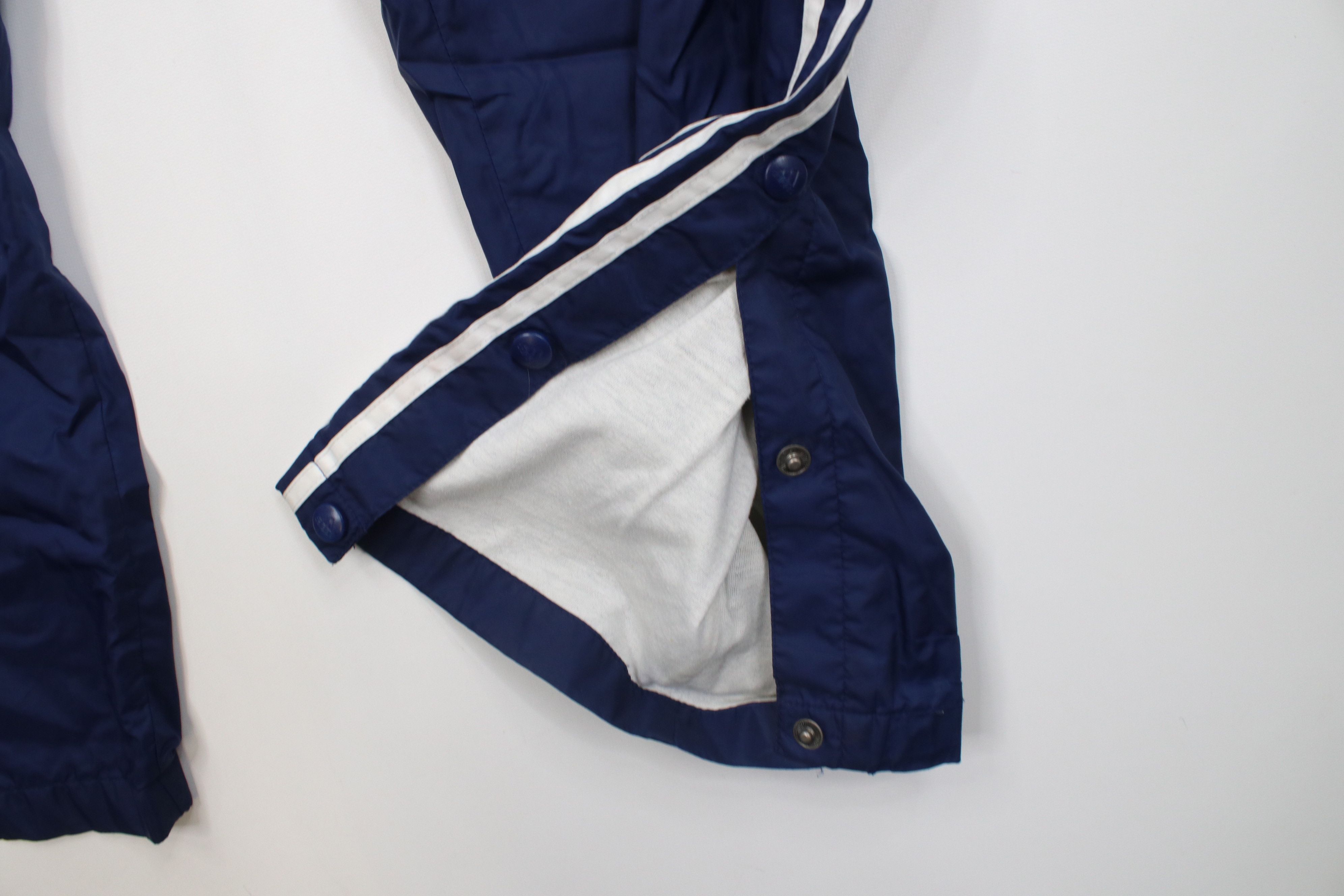 Adidas Vintage 90s Adidas Lined Tearaway Windbreaker Pants Blue Size US 34 / EU 50 - 5 Thumbnail