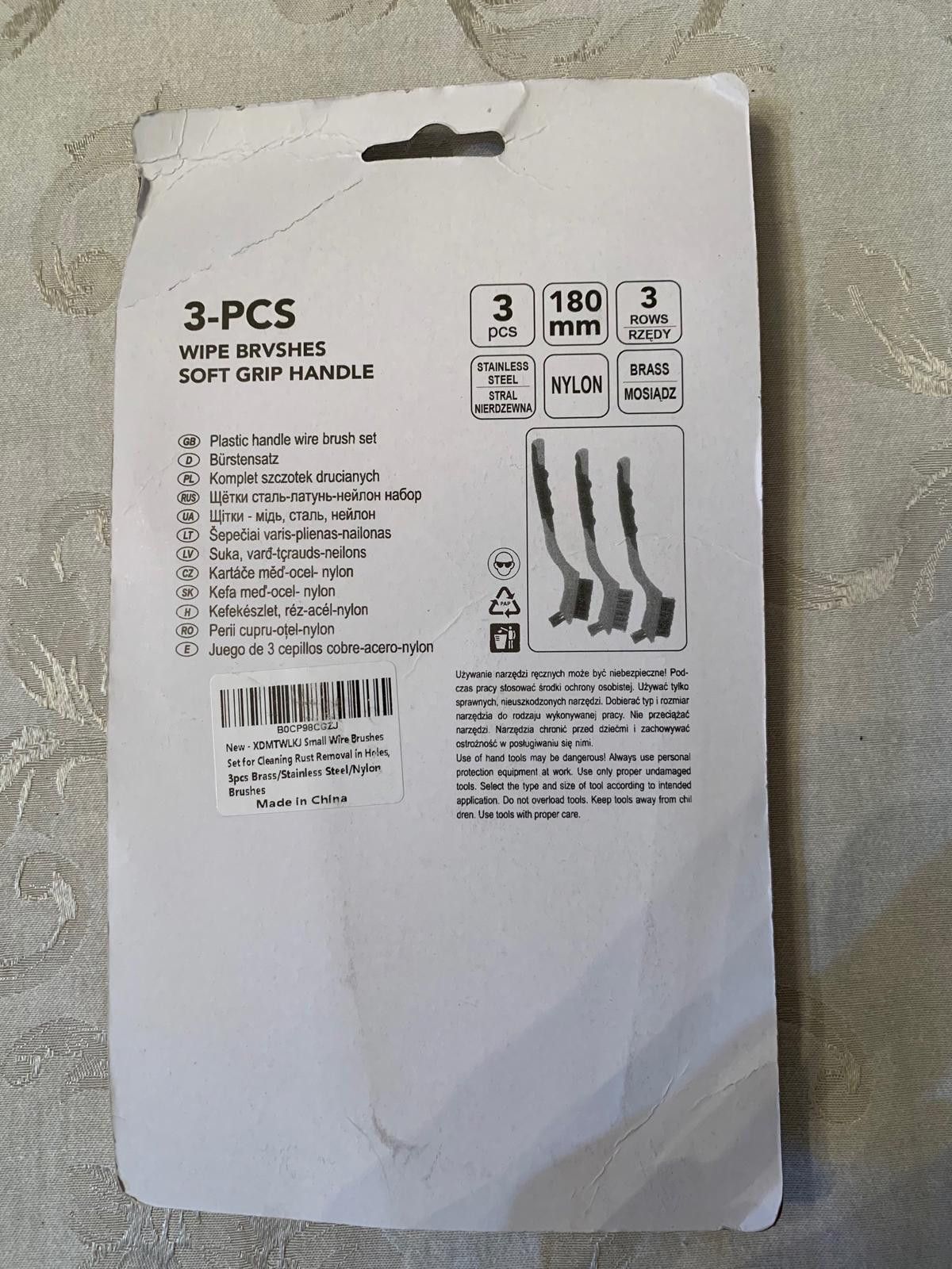 Other 3 pcs. Wire Brush Set in Pack Size ONE SIZE - 2 Thumbnail