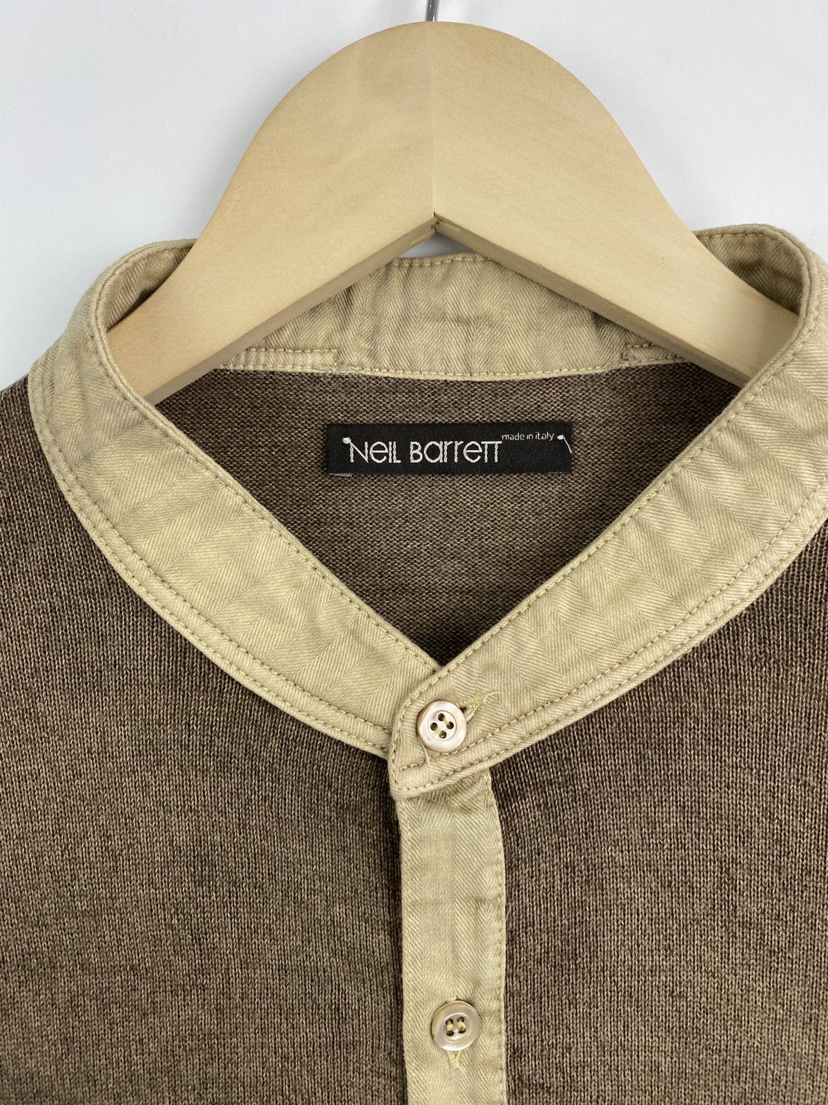 Neil Barrett Neil Barrett Pura Lana Vergine Merino Sweaters Made in Italy Size US L / EU 52-54 / 3 - 4 Thumbnail