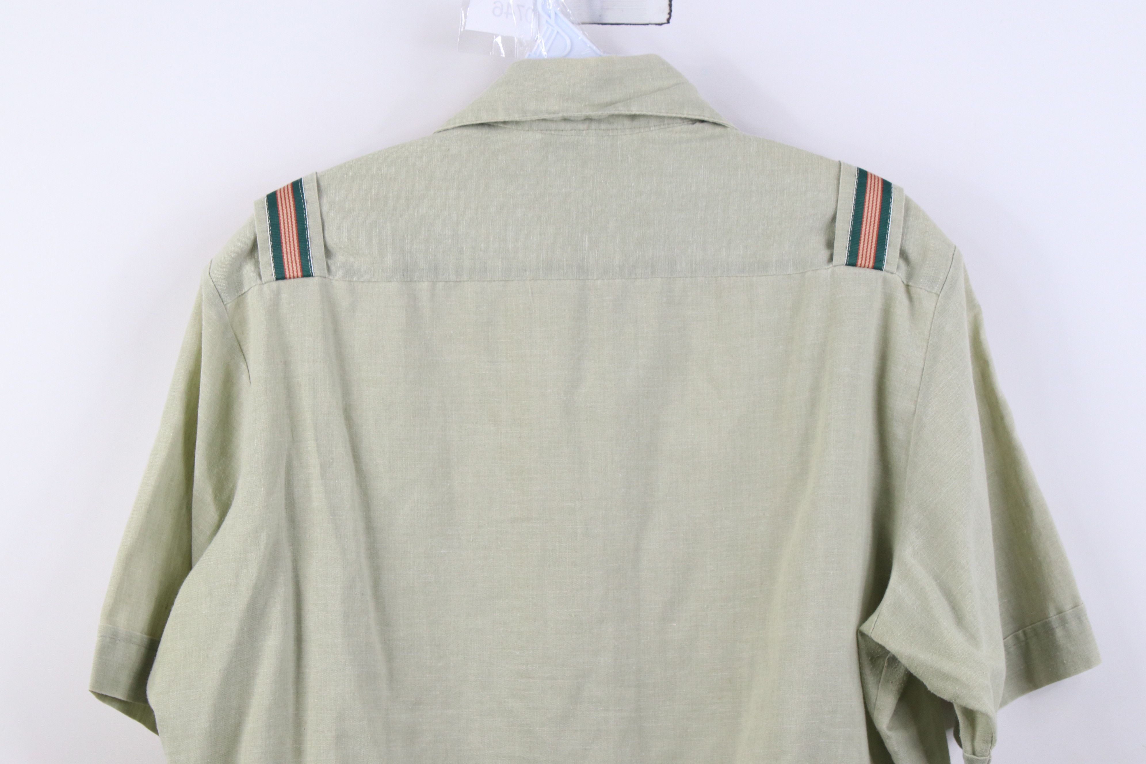 Vintage Vintage 60s 70s Streetwear Military Style Safari Shirt Size US M / EU 48-50 / 2 - 15 Thumbnail