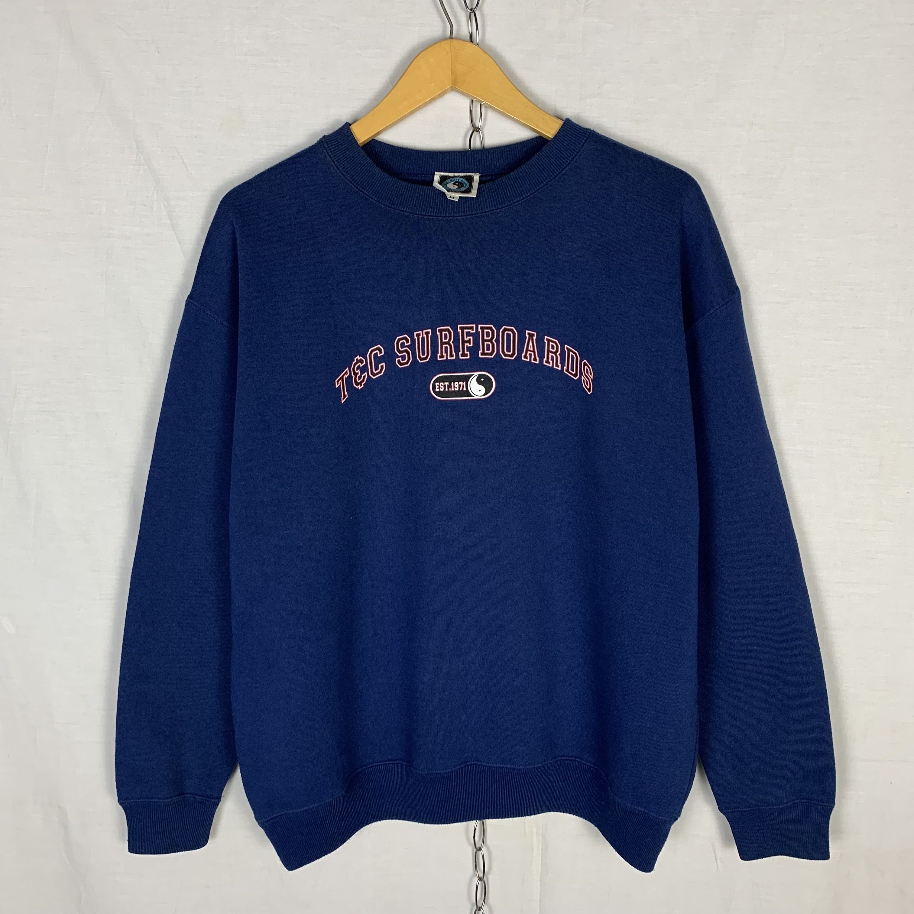 Vintage Vintage T&C Surfboards Sweatshirt Crewneck Size US M / EU 48-50 / 2 - 1 Thumbnail