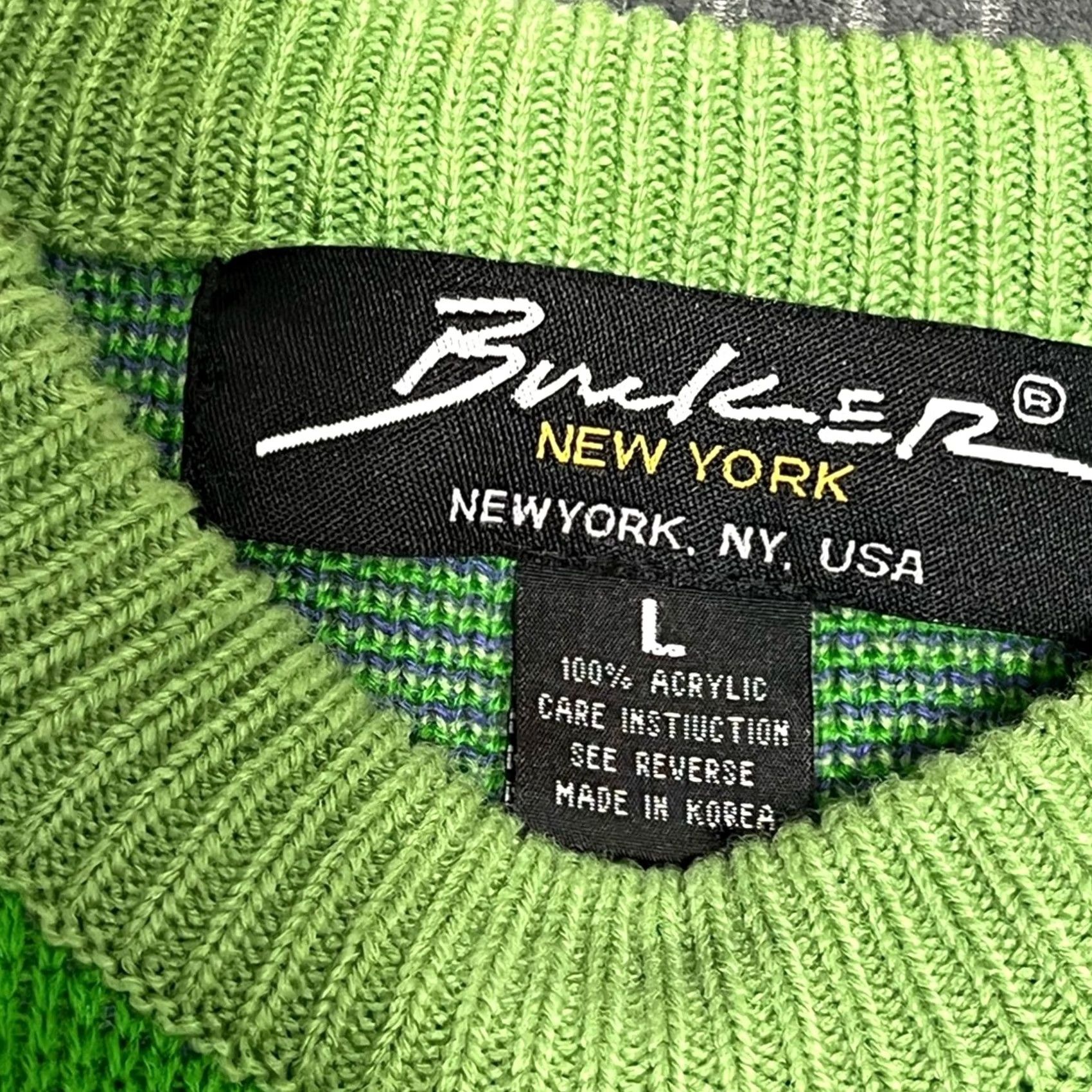 Coogi VINTAGE Bucker New York Sweater Mens LARGE Pullover Stretch 80s Biggie Coogi Size US L / EU 52-54 / 3 - 7 Thumbnail