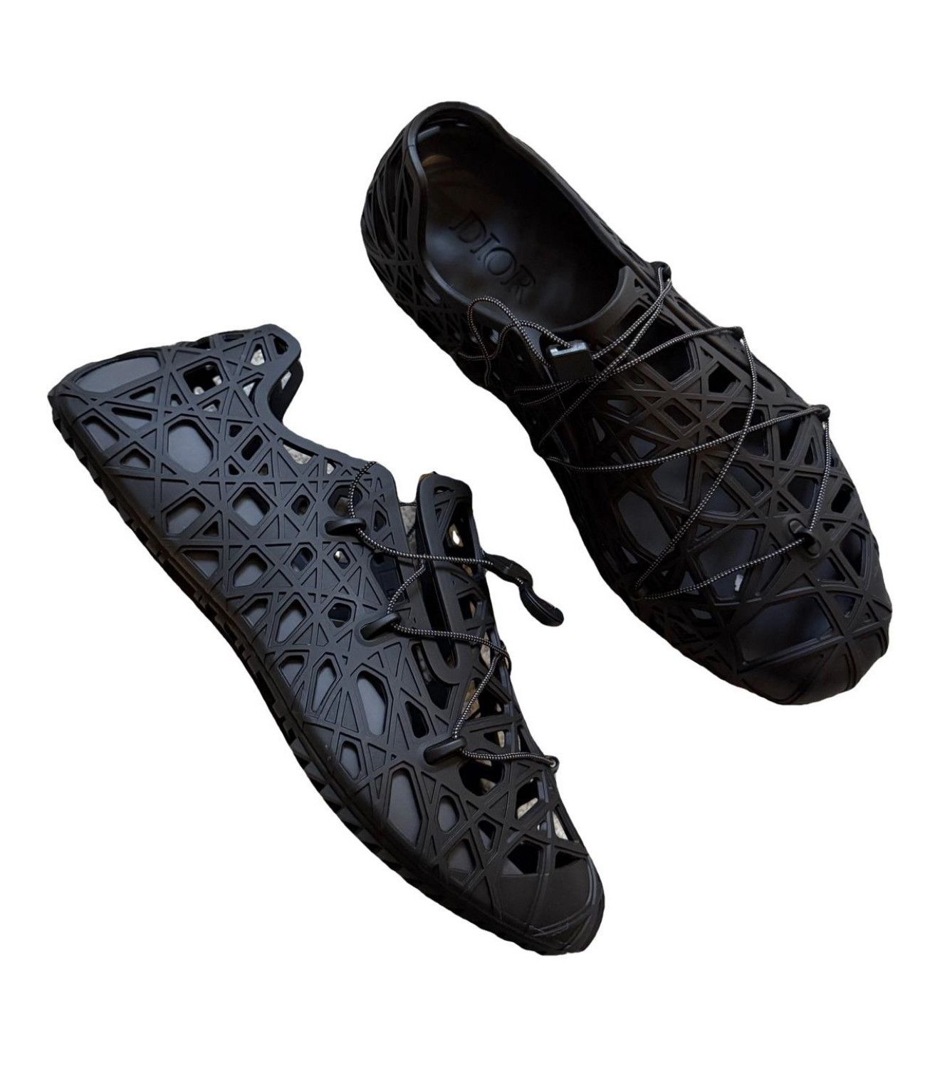 Dior Dior Warp rubber sandal trainers Size US 10 / EU 43 - 1 Thumbnail