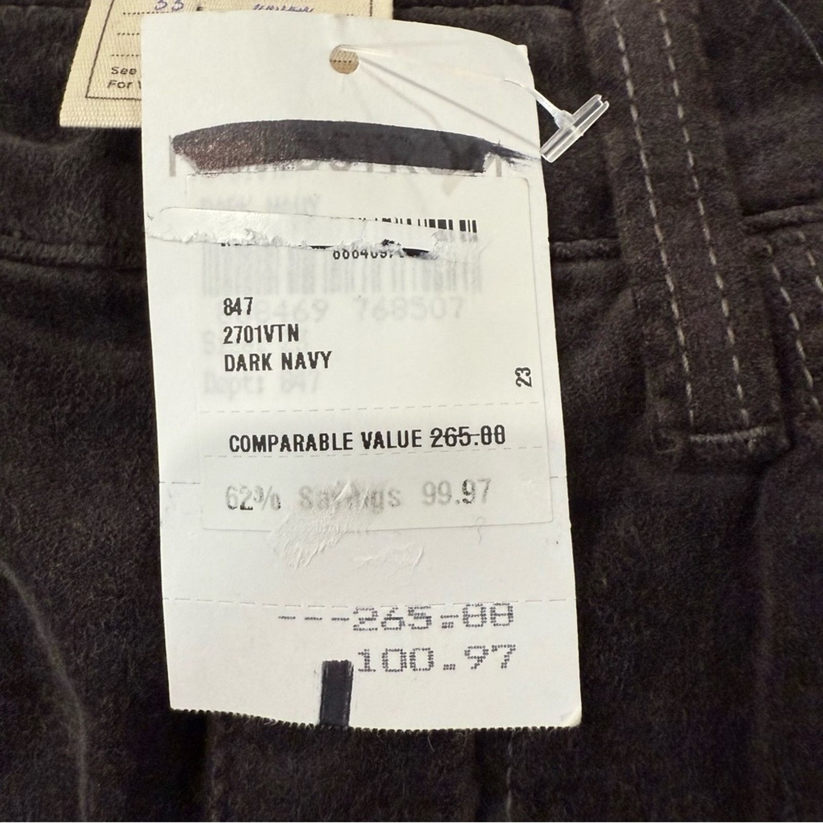 L'AGENCE L’AGENCE NWT Velvet Ultra High Rise Skinny Jeans Womens 23 Size 23" - 7 Thumbnail