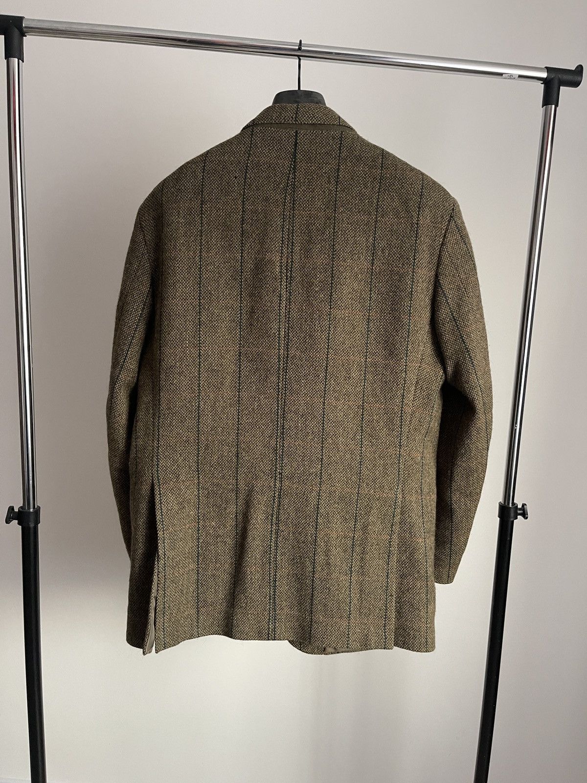 Vintage 🔥Vintage DAKS tweed blazer RARE sport coat classic jacket Size 42R - 4 Thumbnail