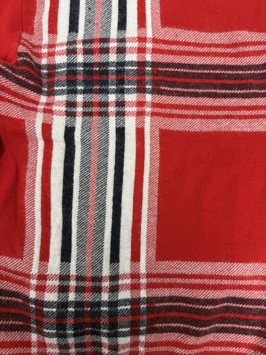 Dirk Bikkembergs Dirk Bikkembergs Red Wool Checkered Sweater Size US S / EU 44-46 / 1 - 9 Thumbnail