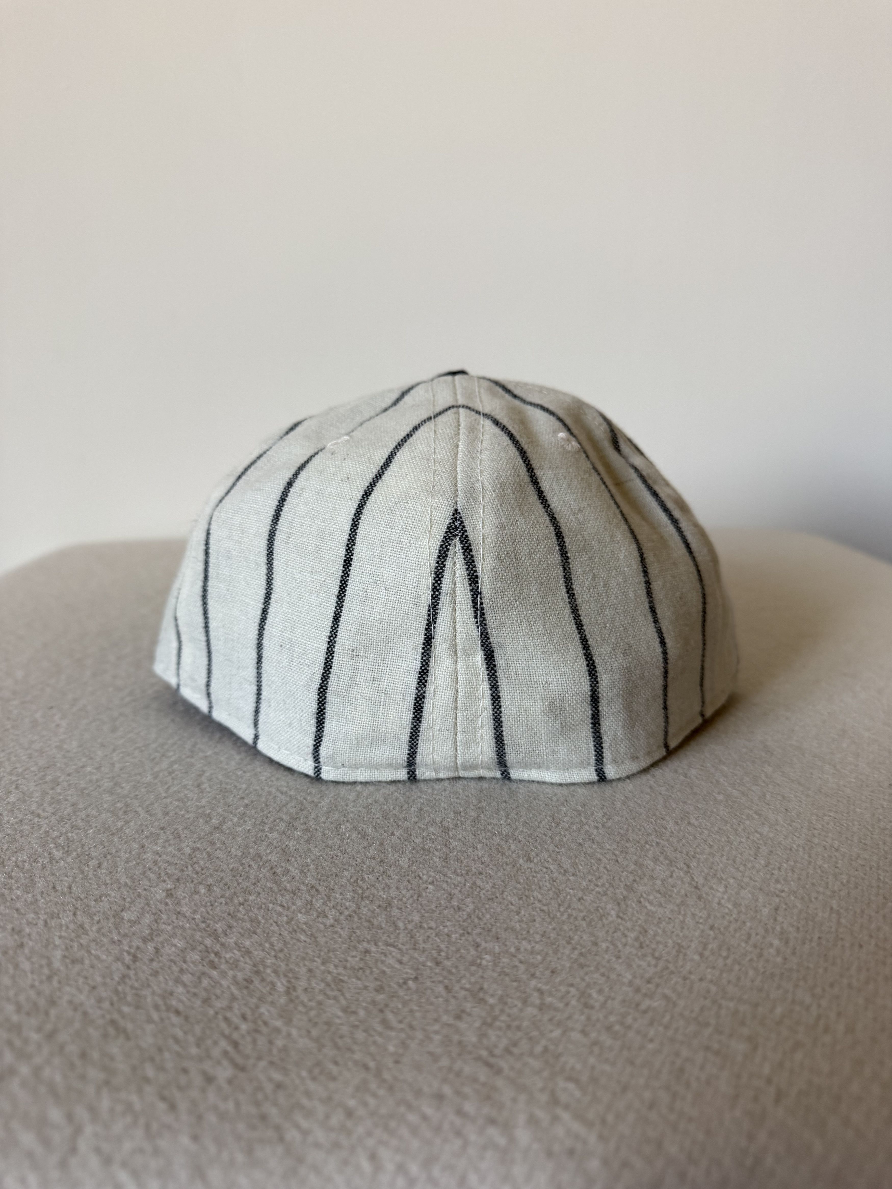 Ebbets Field Flannels 7 5/8 Ebbets Duke University Pinestripe Script Vintage Hat Size ONE SIZE - 4 Thumbnail