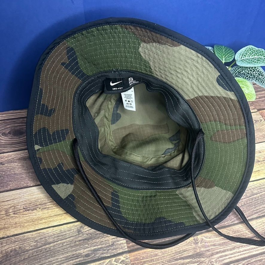 Nike Nike Dri-FIT Apex Camo Print Bucket Hat NWT Size Small Adult Size ONE SIZE - 4 Thumbnail