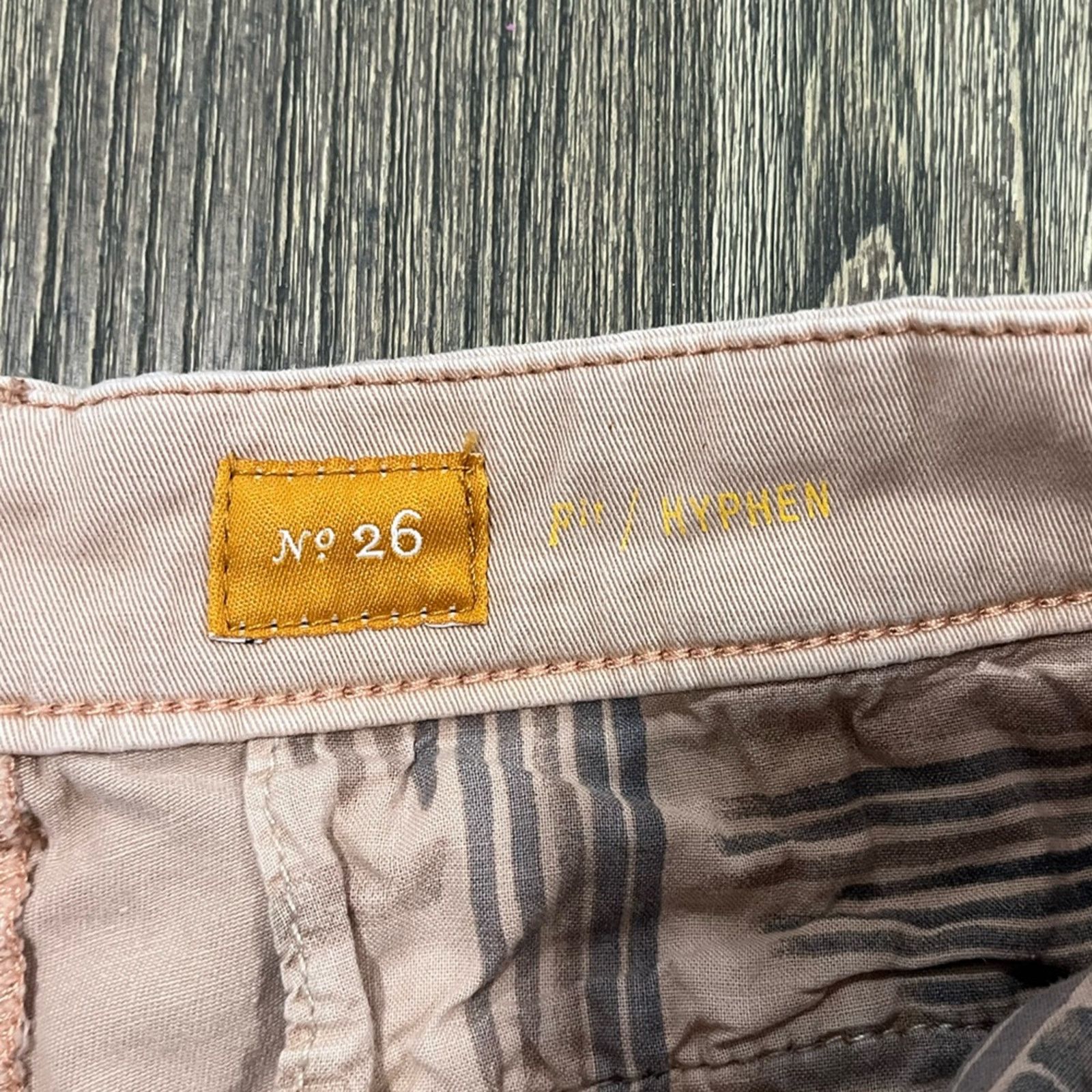 Anthropologie Pilcro & the Letterpress Womens Hypen Shorts Light Pink Size 28" / US 6 / IT 42 - 6 Thumbnail