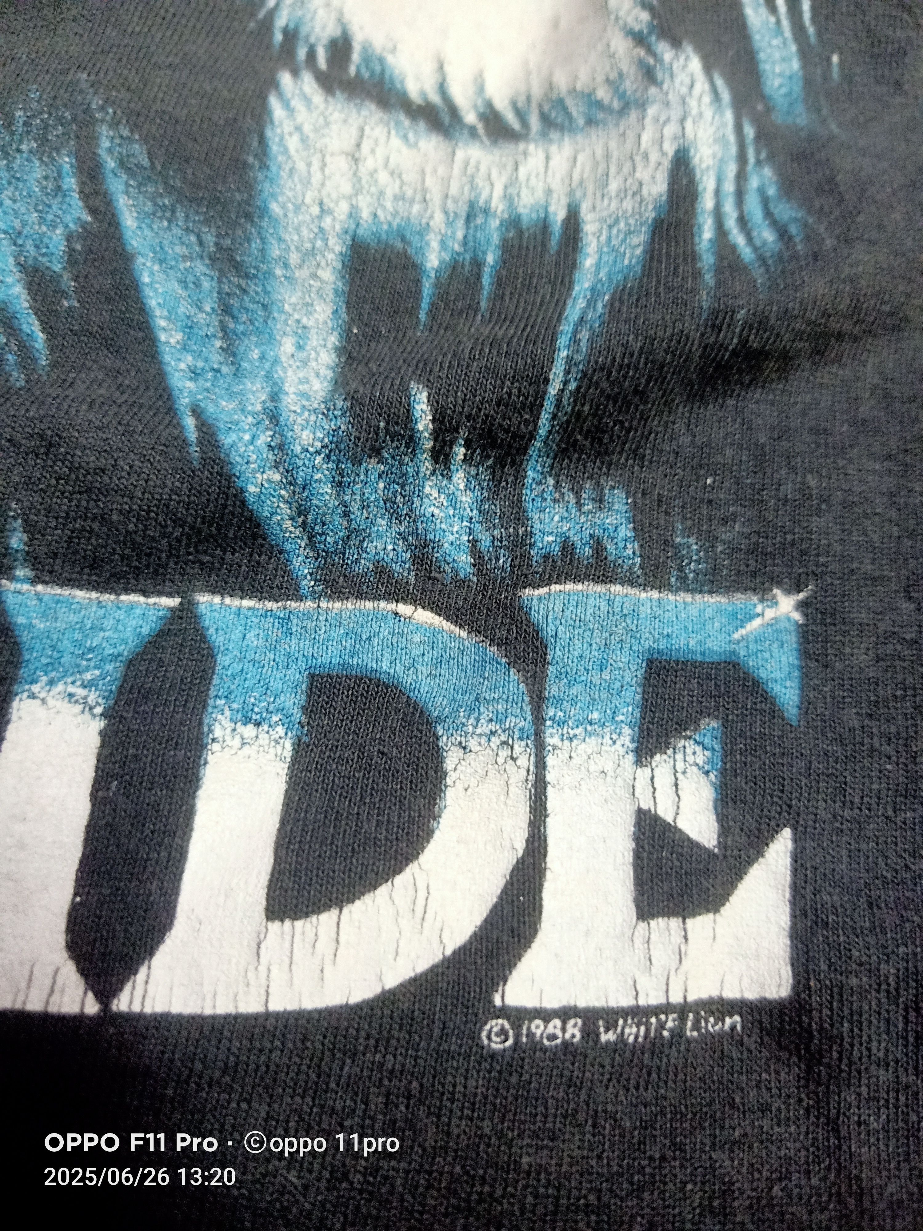 Band Tees × Vintage 🔥 Vintage WHITE LION 'Pride ' 80s Tour Band Sleeve 🔥 Size US L / EU 52-54 / 3 - 3 Thumbnail