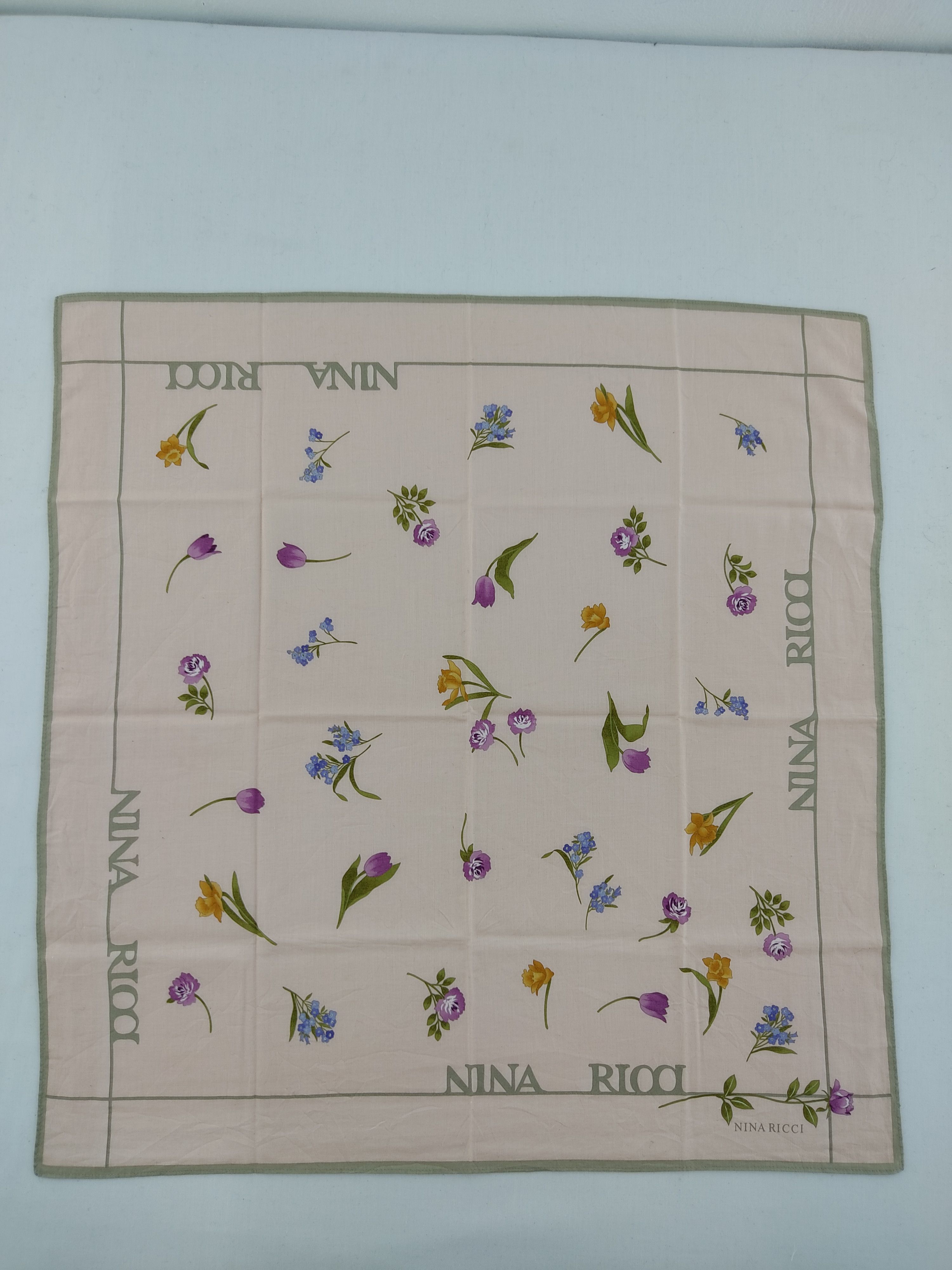 Nina Ricci Vintage Nina Ricci Handkerchief / Neckwear / Bandana Size ONE SIZE - 1 Thumbnail