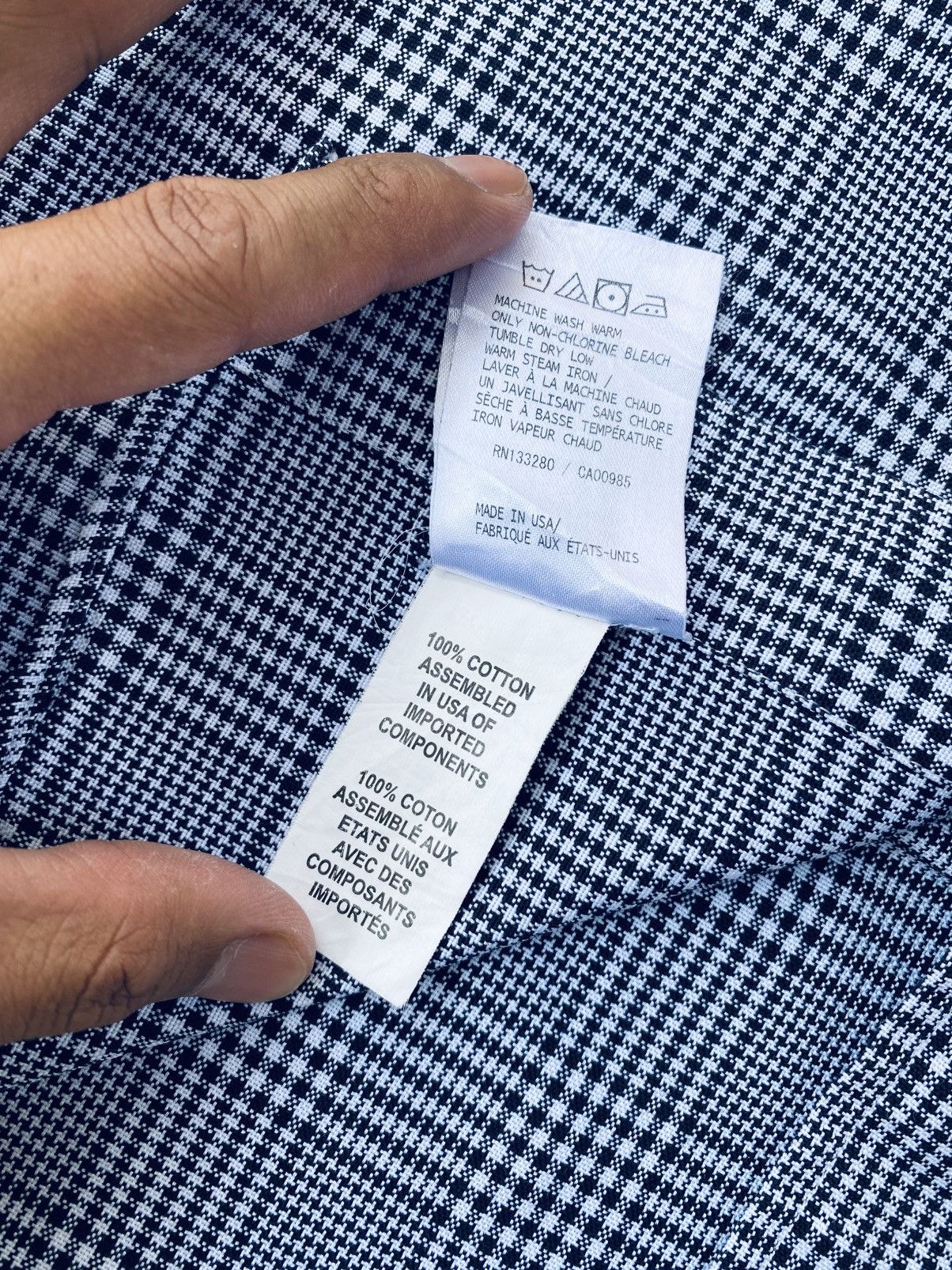 Thom Browne Thom Browne New York Button Ups Long Sleeve Size M / US 6-8 / IT 42-44 - 8 Thumbnail