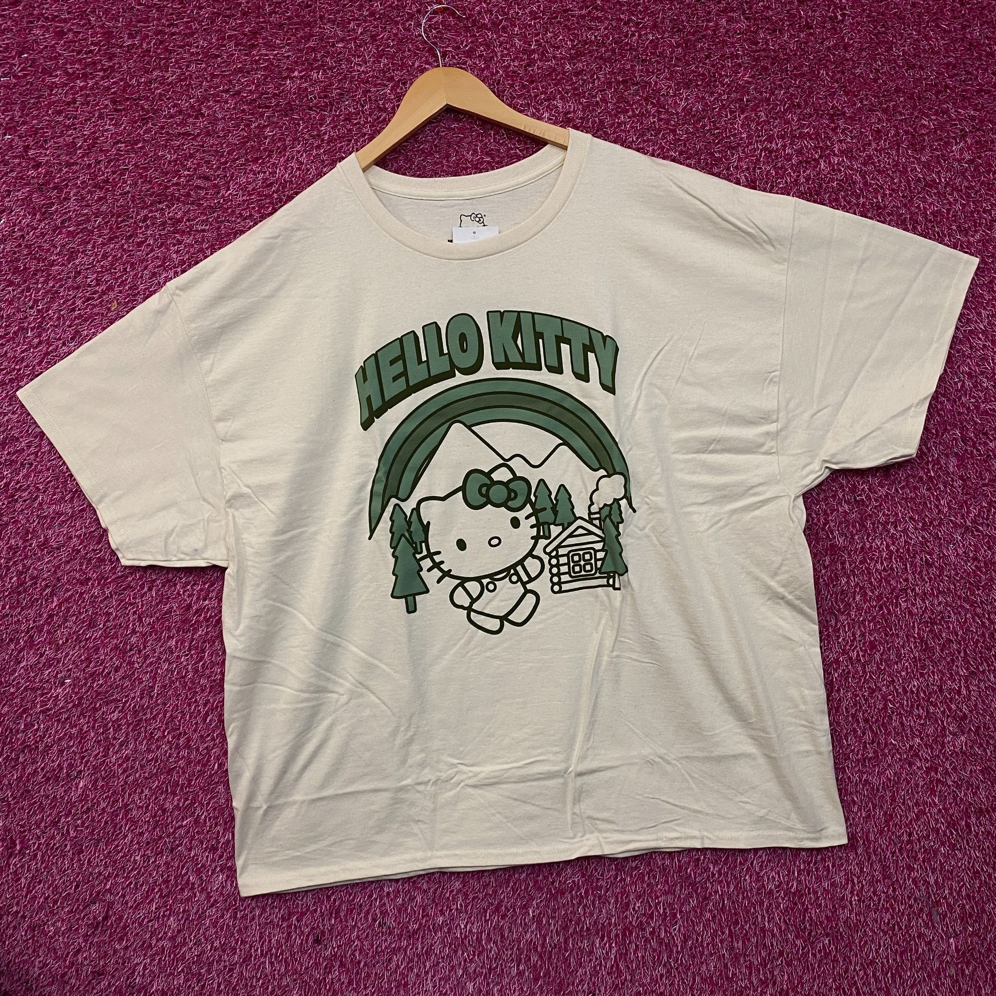 Other Sanrio Hello Kitty Outdoors Cute Graphic T-Shirt 2XL Size XXL / US 16-18 / IT 52-54 - 3 Thumbnail