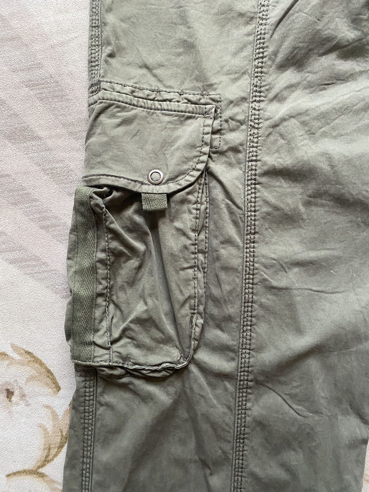 Japanese Brand Vintage Japanese Brand Garage Baggy Cargo Pant Size US 30 / EU 46 - 6 Thumbnail
