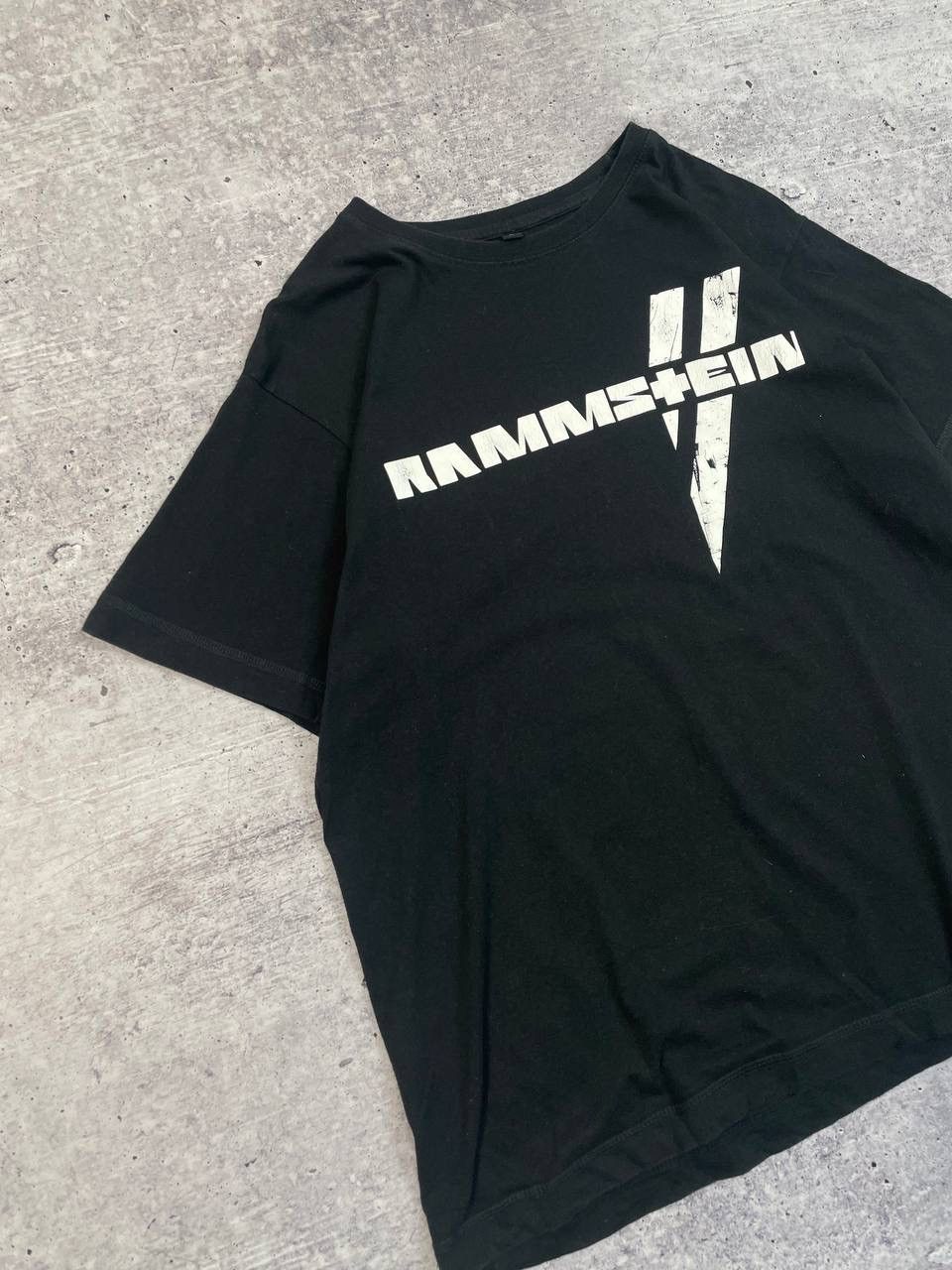 Band Tees Vintage Rammstein Big Logo Band Tee T-Shirt Y2K Size US L / EU 52-54 / 3 - 2 Thumbnail