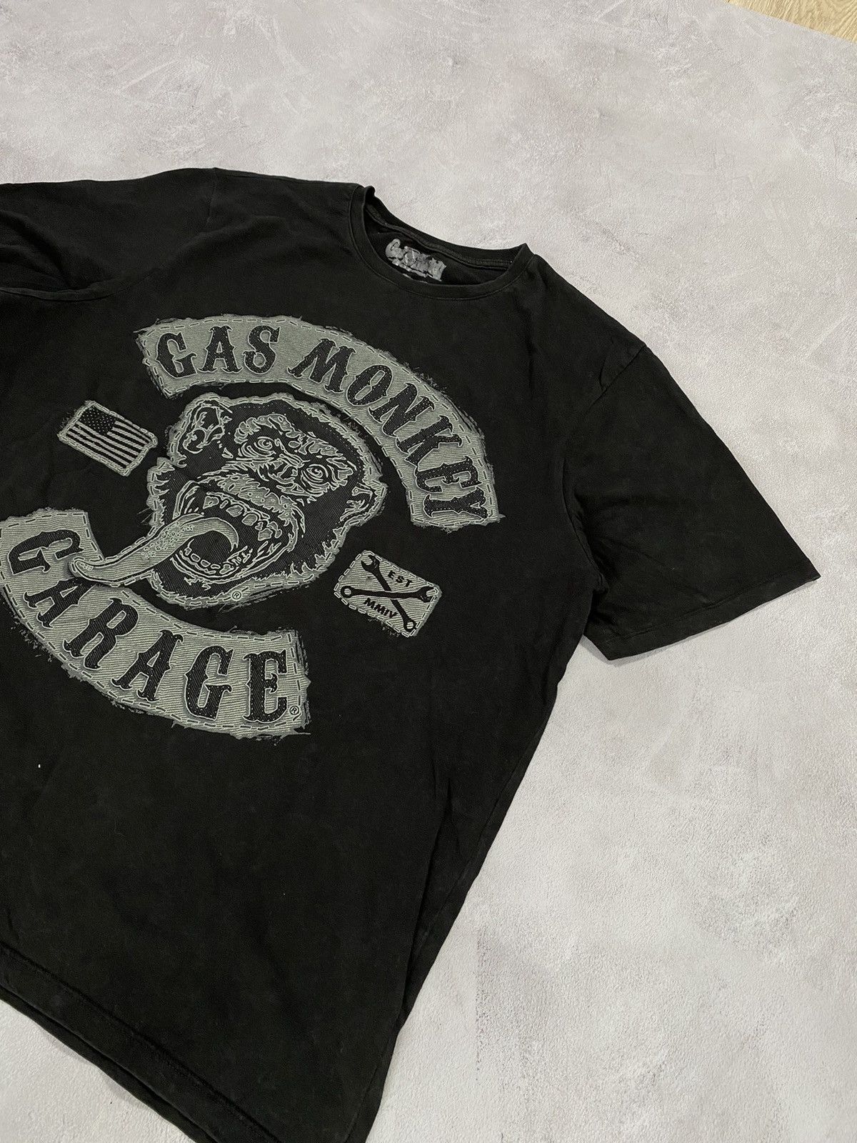Other 🛣️ T-Shirt Gas Monkey Garage Big Logo Size US XL / EU 56 / 4 - 3 Thumbnail