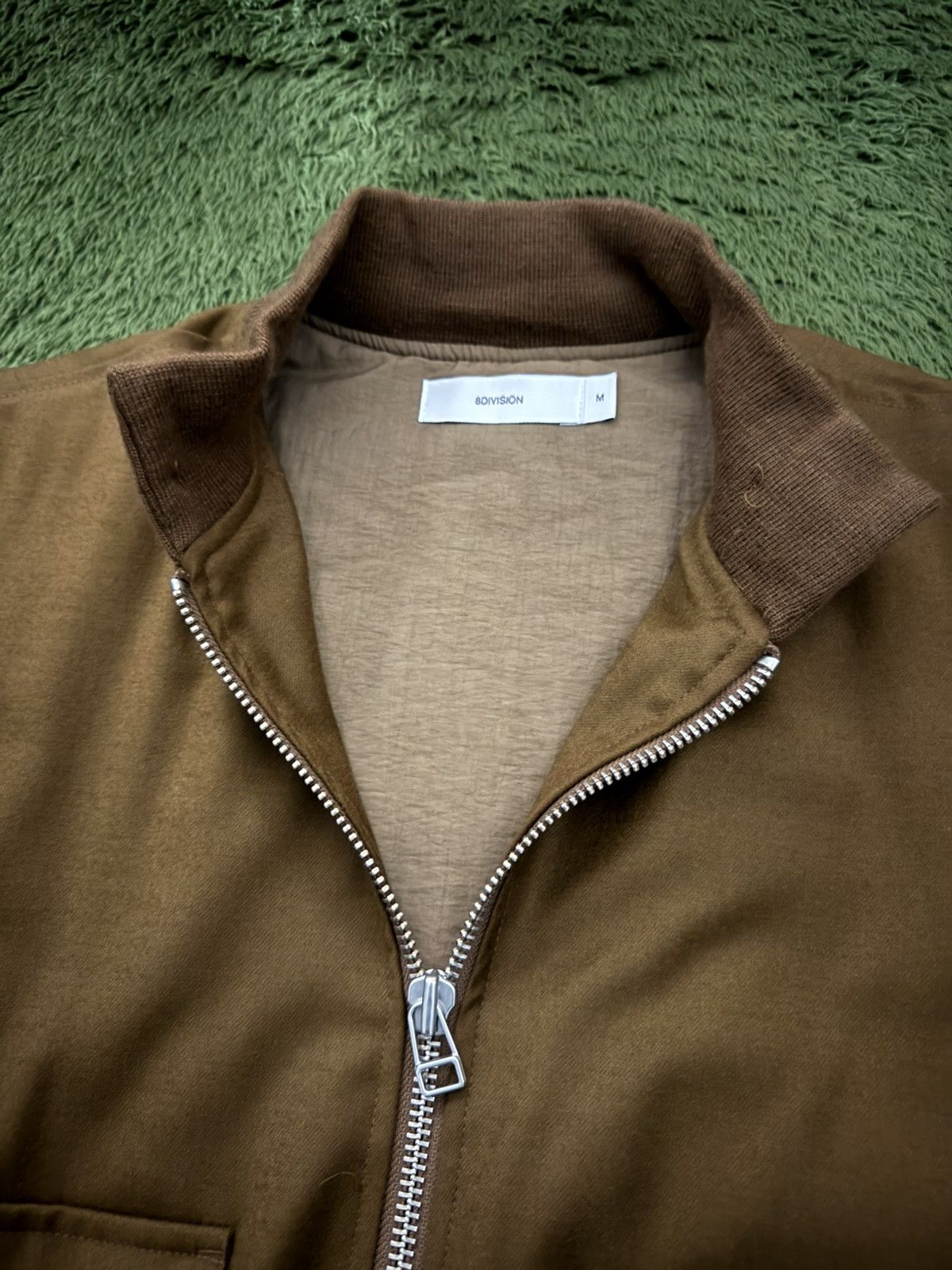 Japanese Brand [M] 8division Web Bomber Jacket 3M Thinsulate Brown Size US M / EU 48-50 / 2 - 3 Thumbnail