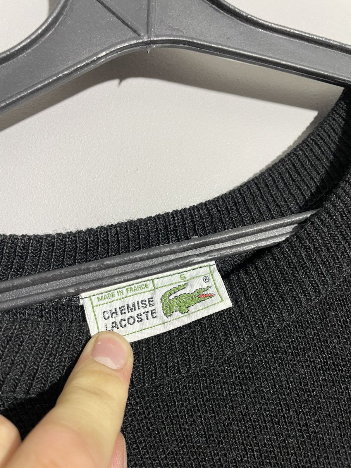Lacoste Vintage Lacoste Wool jumper size 5 Size US XL / EU 56 / 4 - 6 Thumbnail