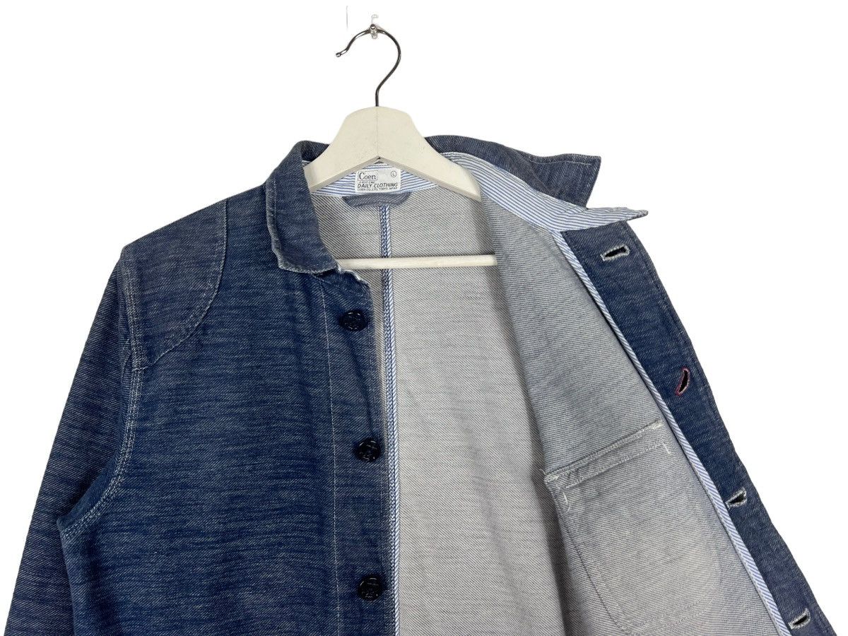 Indigo 🔥 COEN INDIGO NAVY DECK JACKET Size US S / EU 44-46 / 1 - 10 Thumbnail
