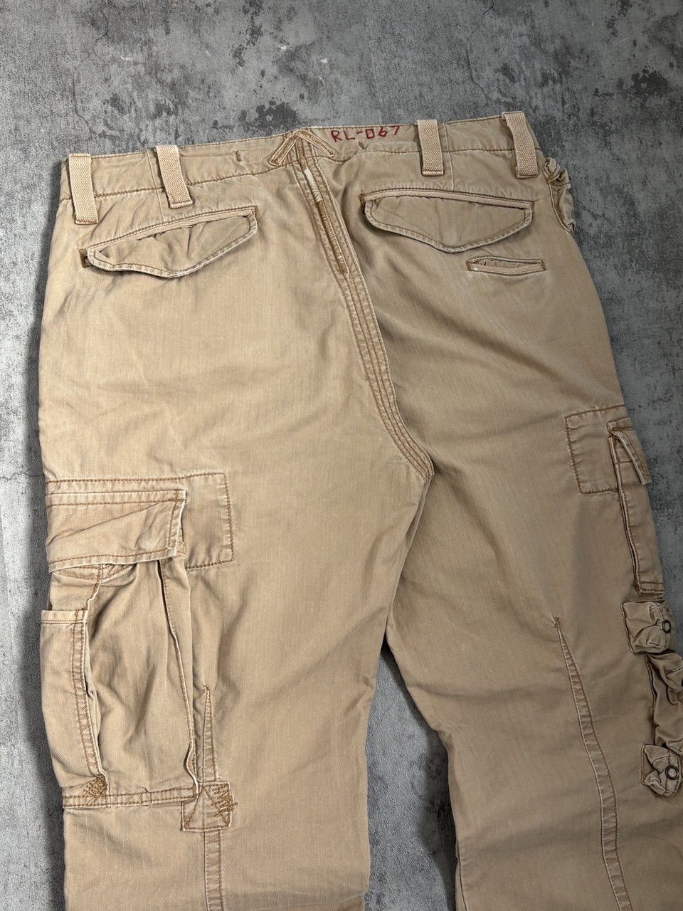 Polo Ralph Lauren Polo Ralph Lauren Vintage Paratrooper Military Pant Cargo Size US 33 - 14 Thumbnail